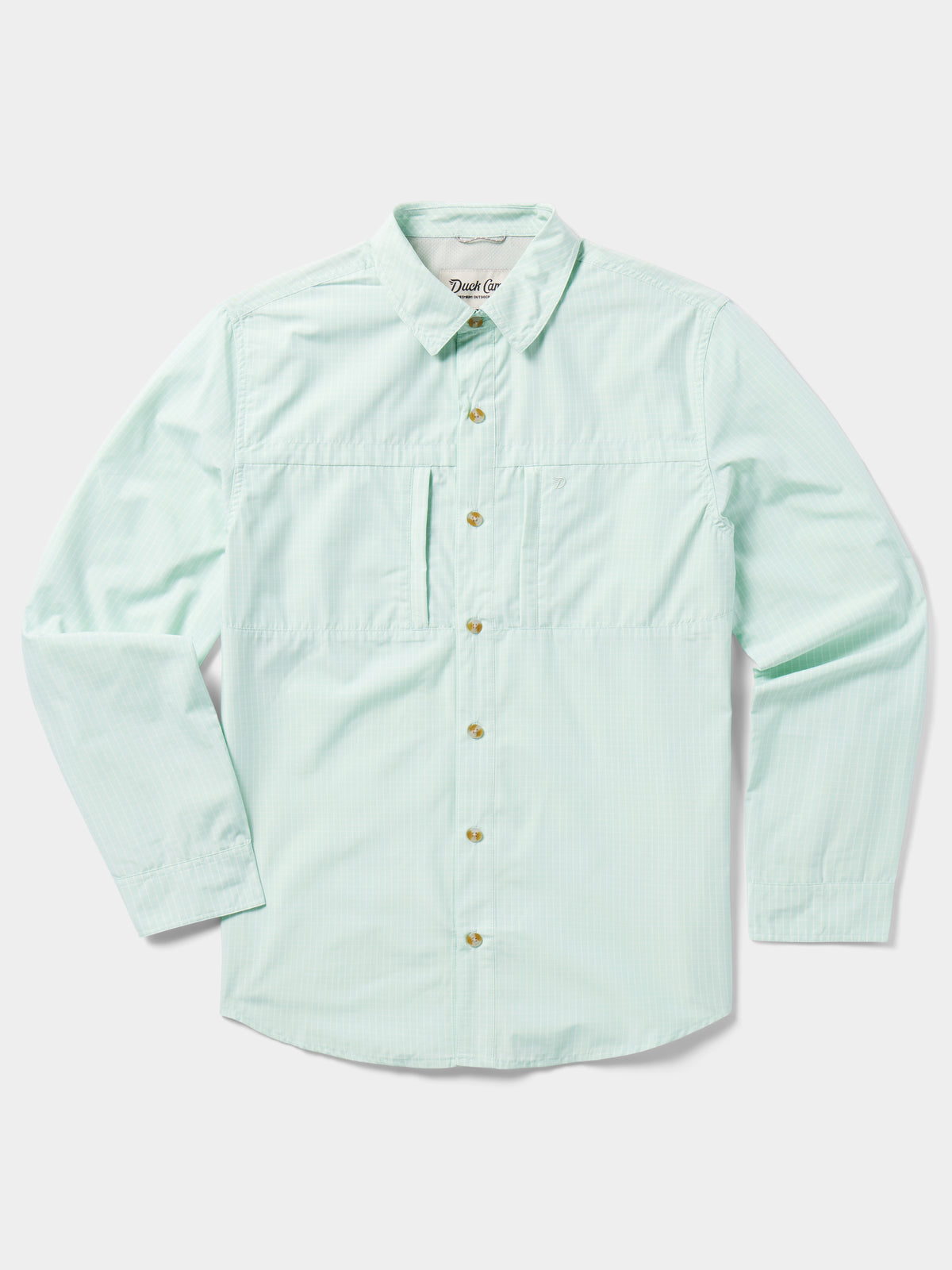 Helm Shirt Long Sleeve - Whitewater Grid