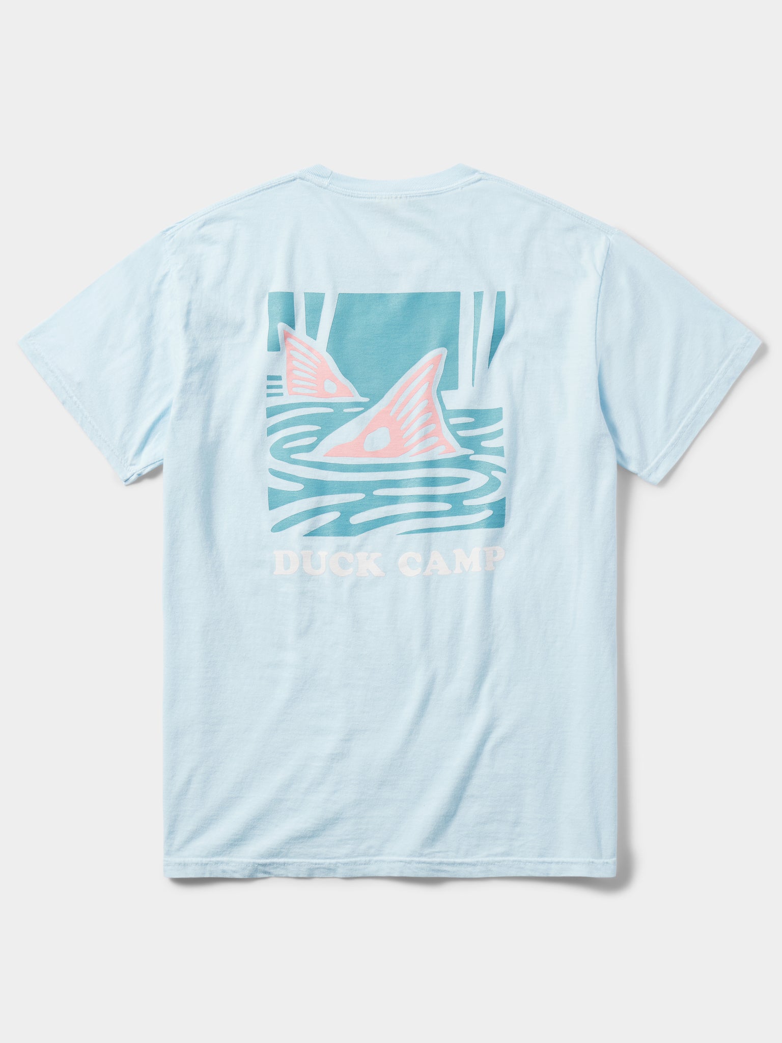 Redfish Tail T-Shirt - Ice Water