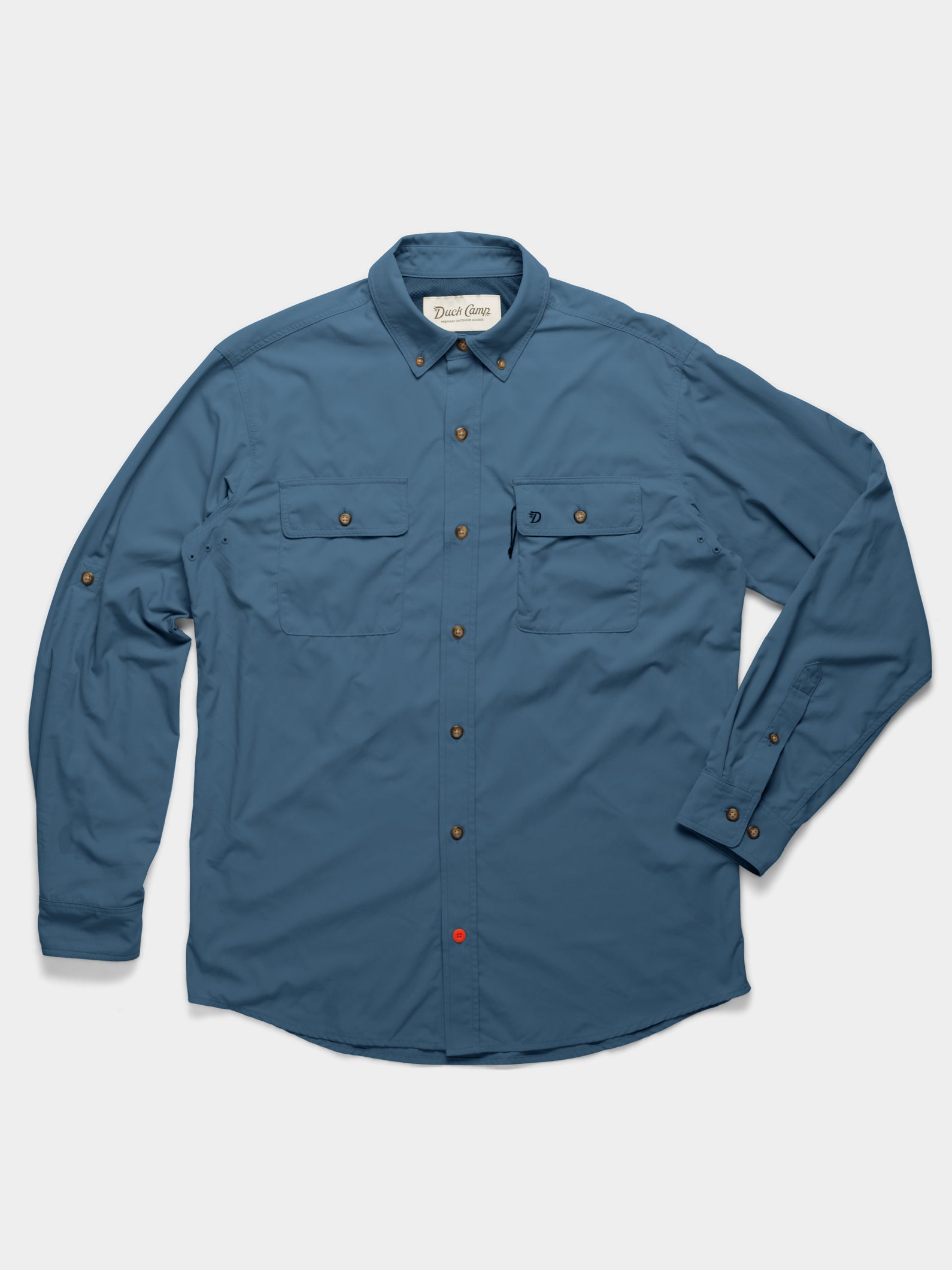 M's Lightweight Hunting Shirt Long Sleeve - Channel Blue