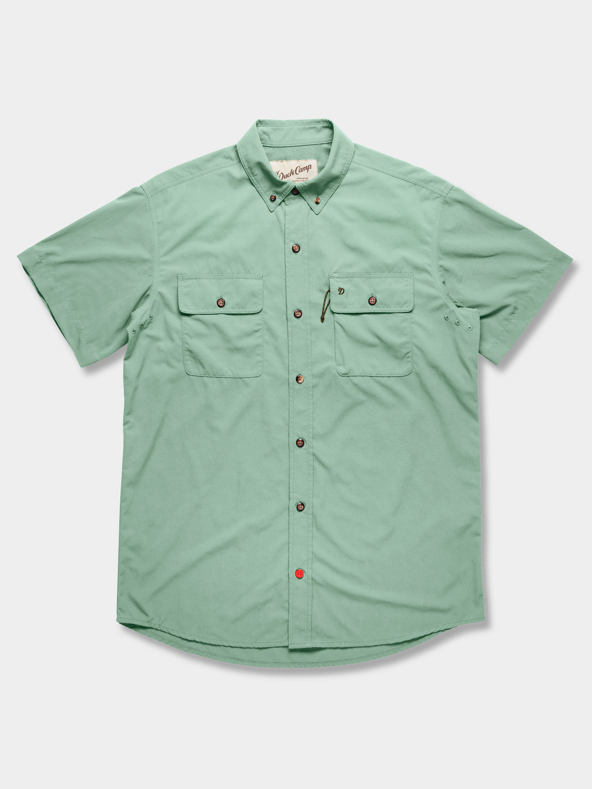 M's Lightweight Hunting Shirt Short Sleeve - Foam Green