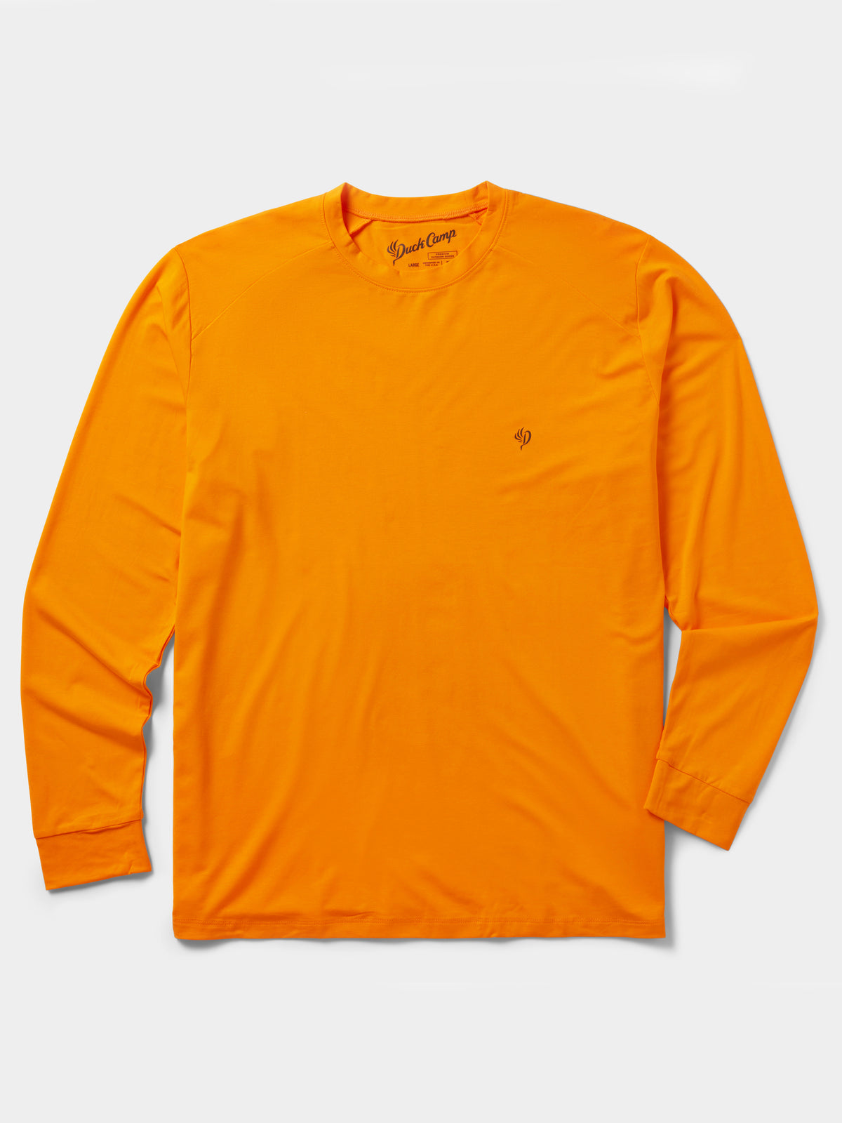 M's Original Bamboo Crew - Blaze Orange