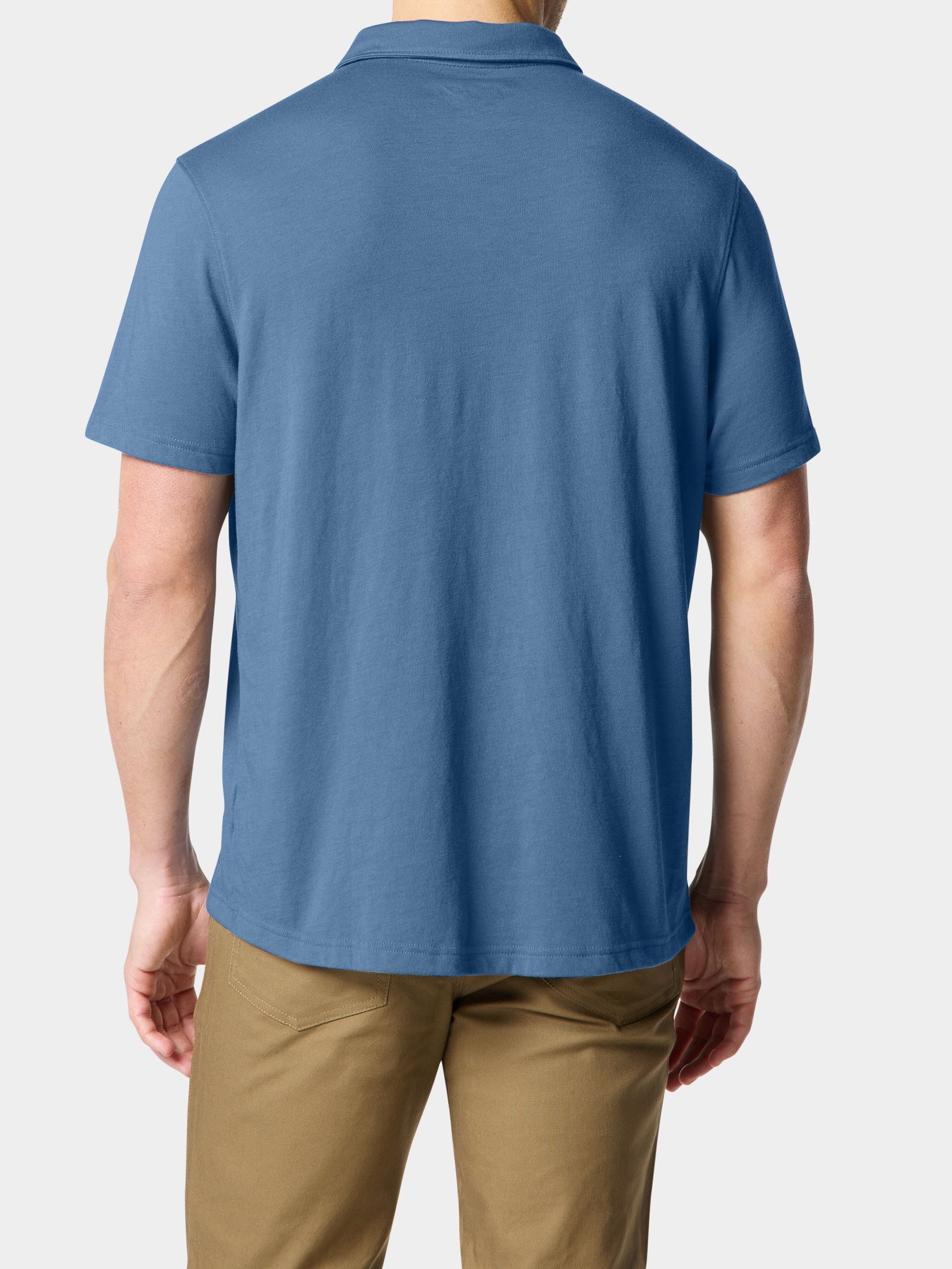 M's Essential drirelease® Polo - Bering Sea
