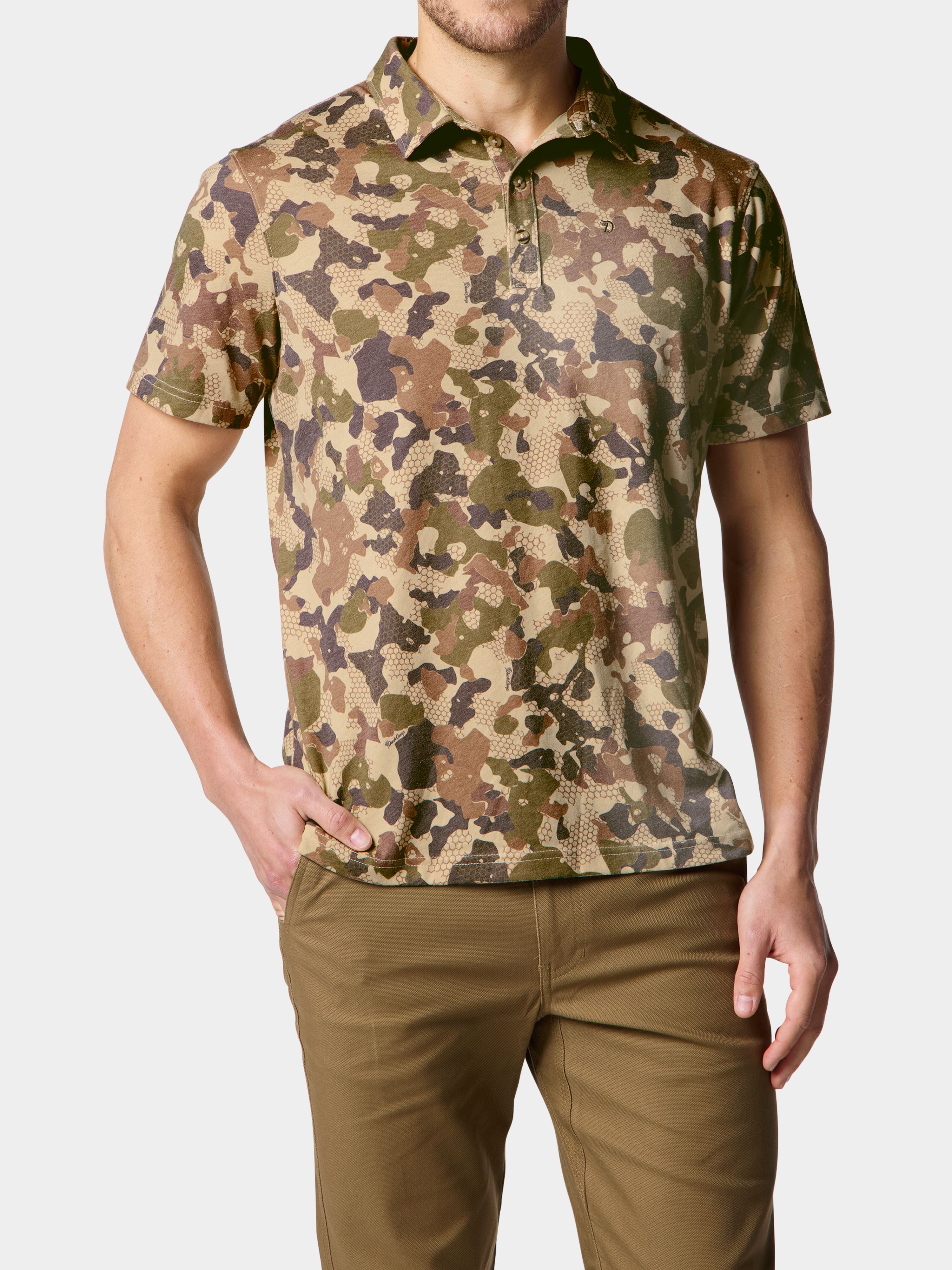 M's Essential drirelease® Polo - Wetland