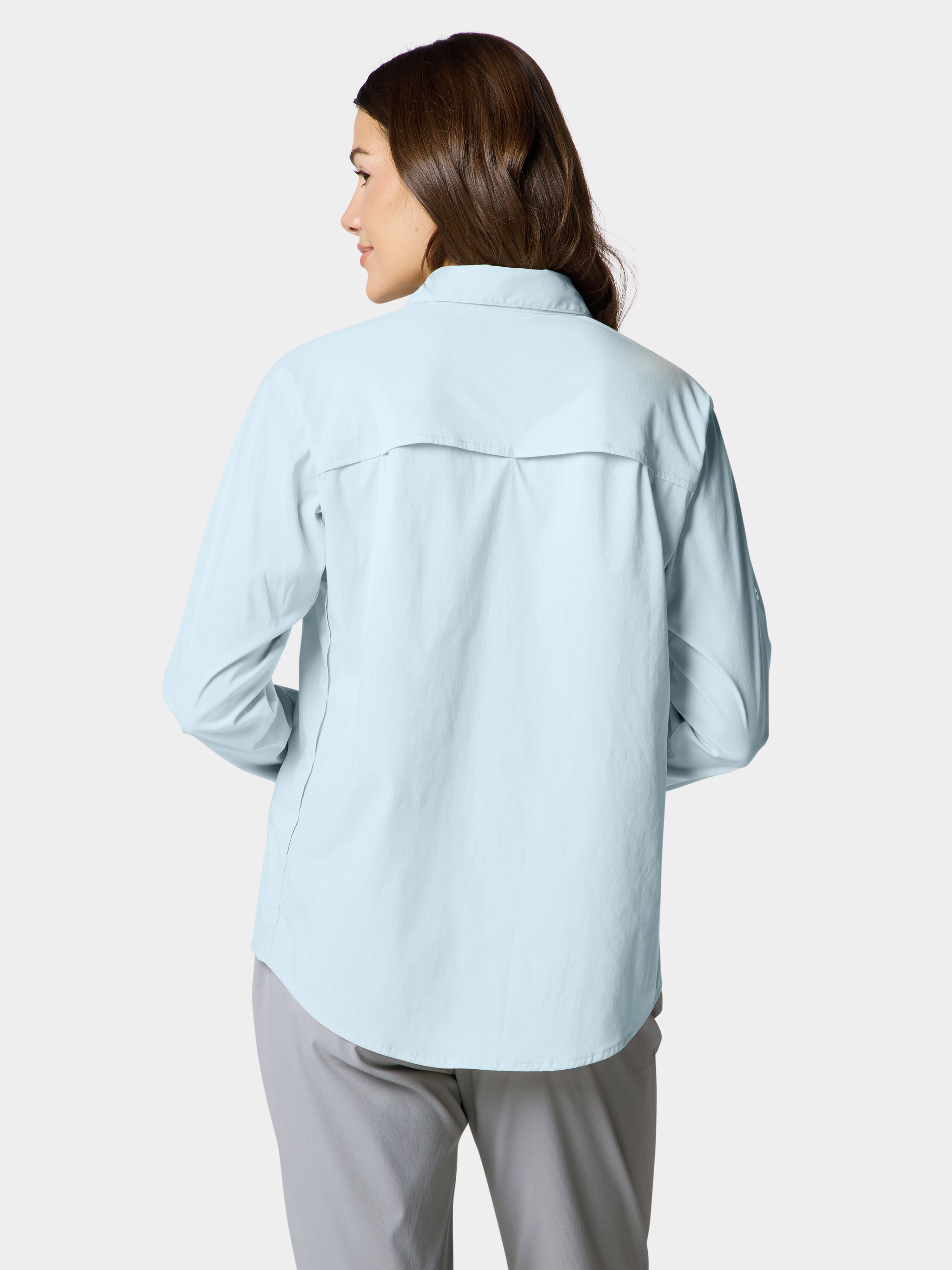 W's Lightweight Fishing Shirt Long Sleeve - Ice Water