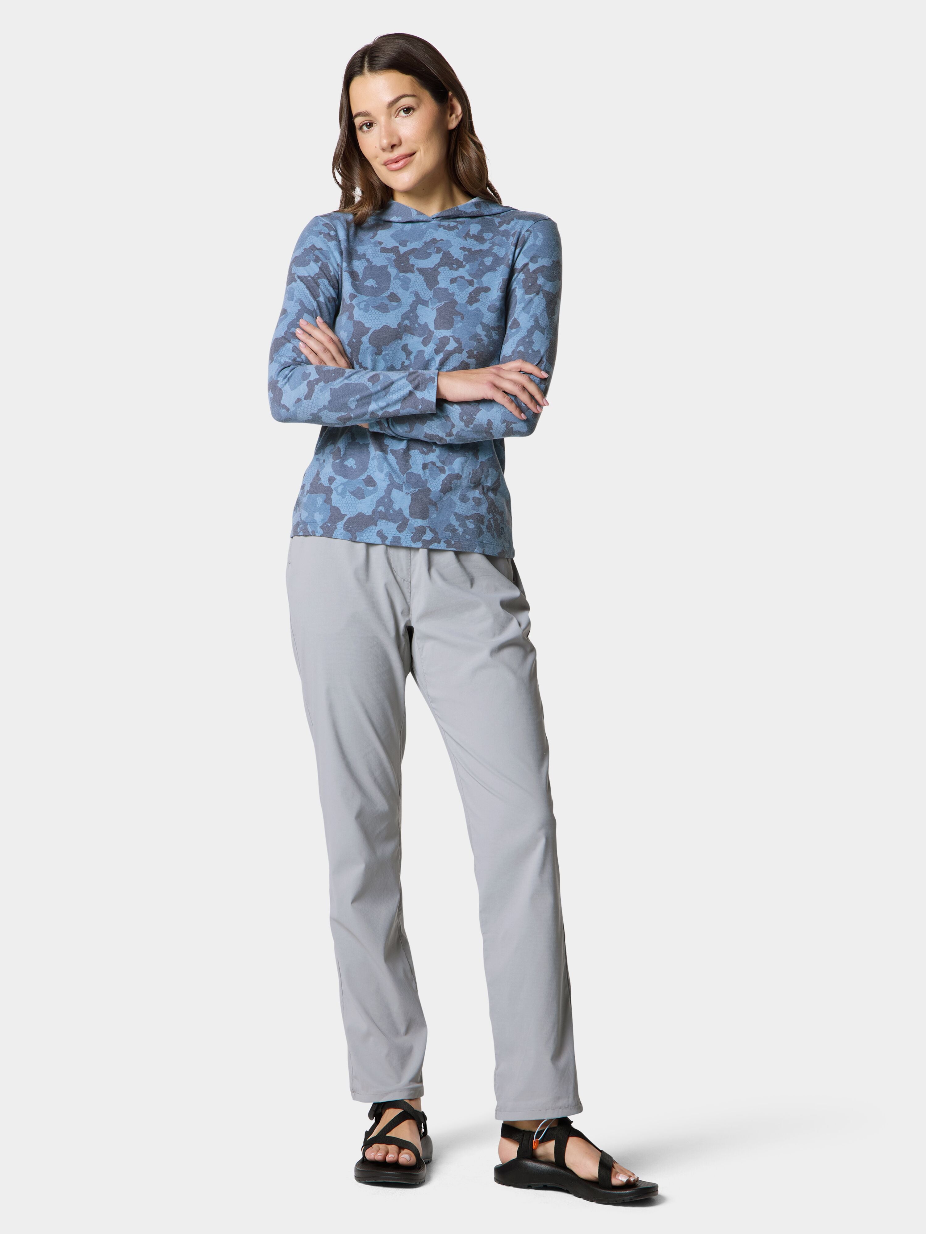 W's Essential drirelease® Hoodie - Coastal Wetland