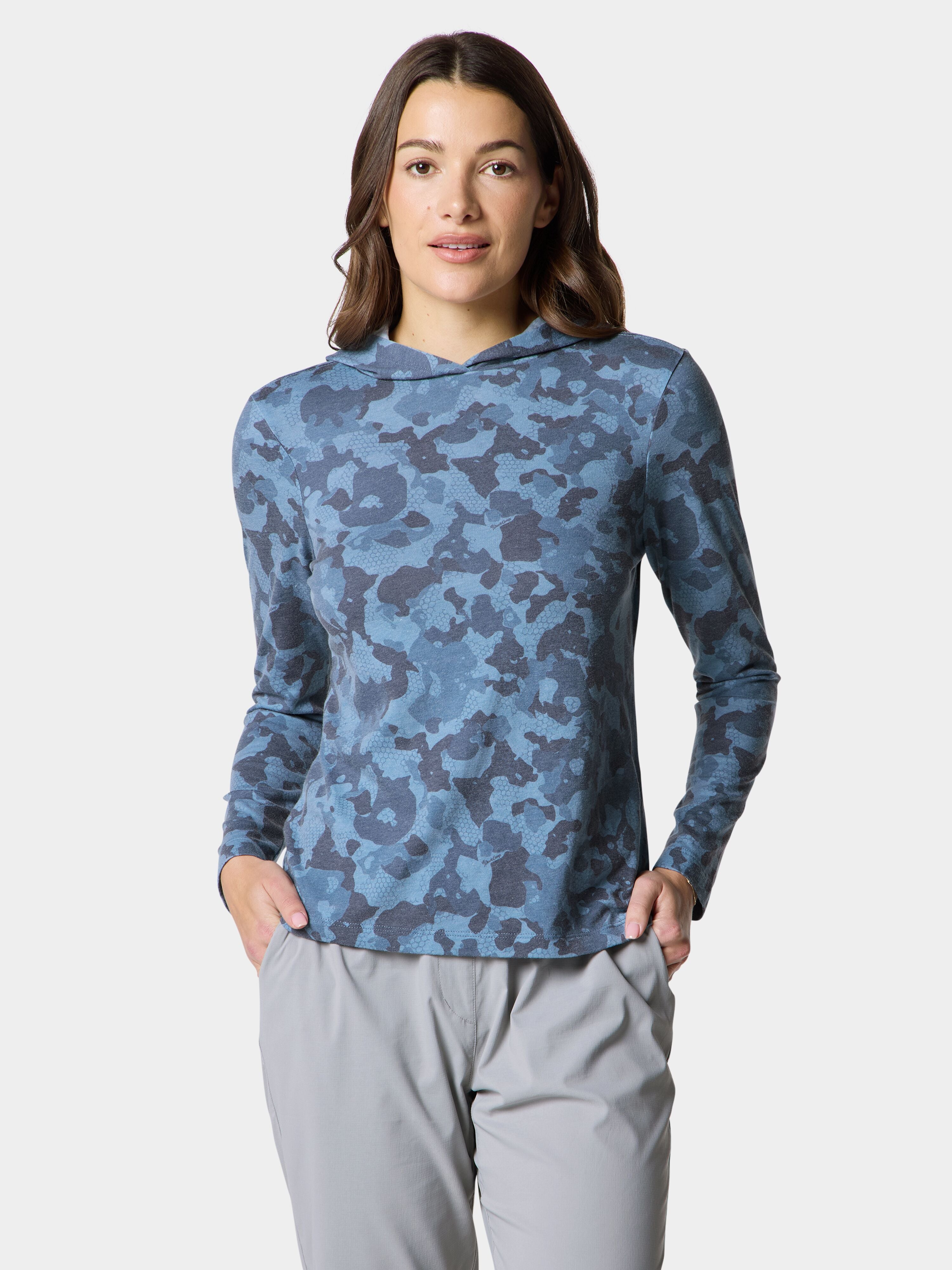 W's Essential drirelease® Hoodie - Coastal Wetland