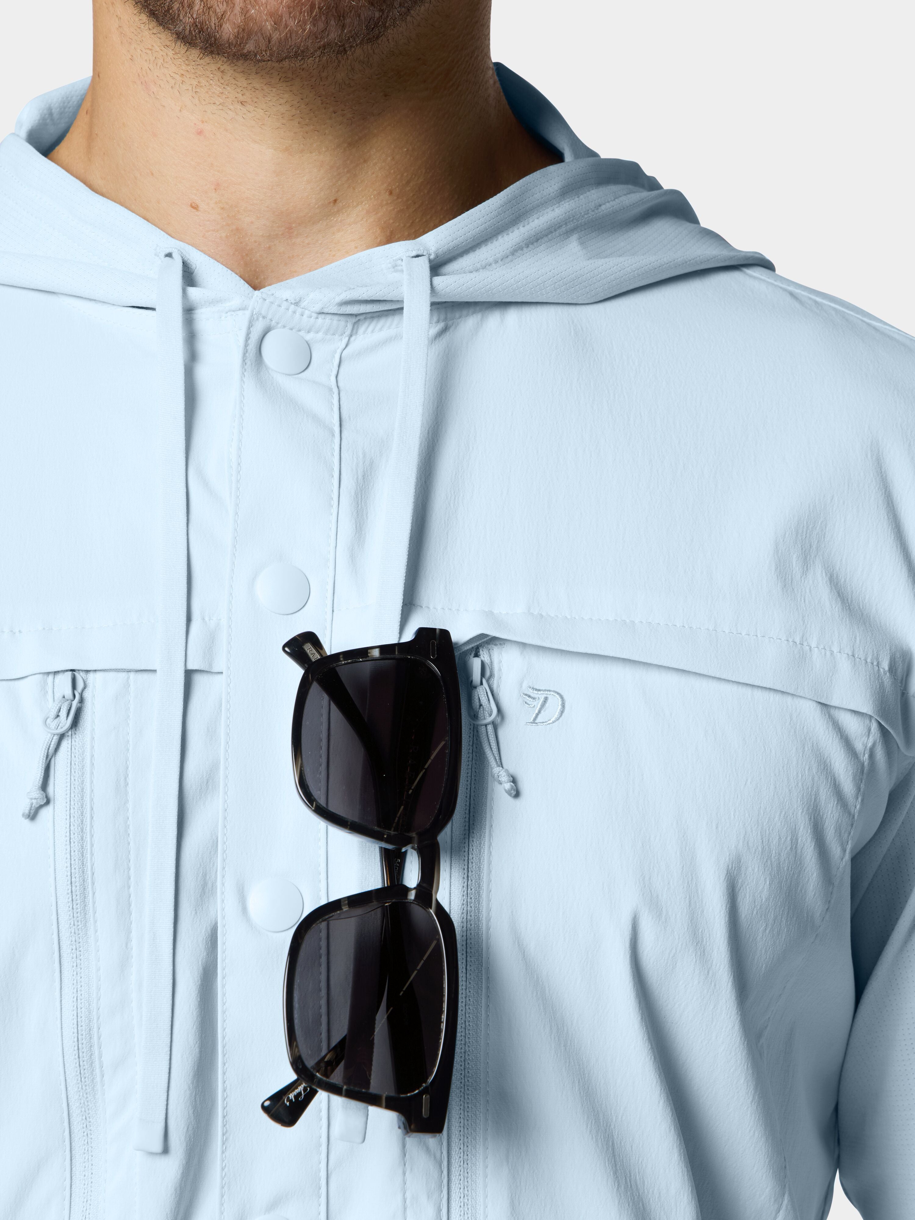 M's Hybrid Guide Hoodie - Ice Water