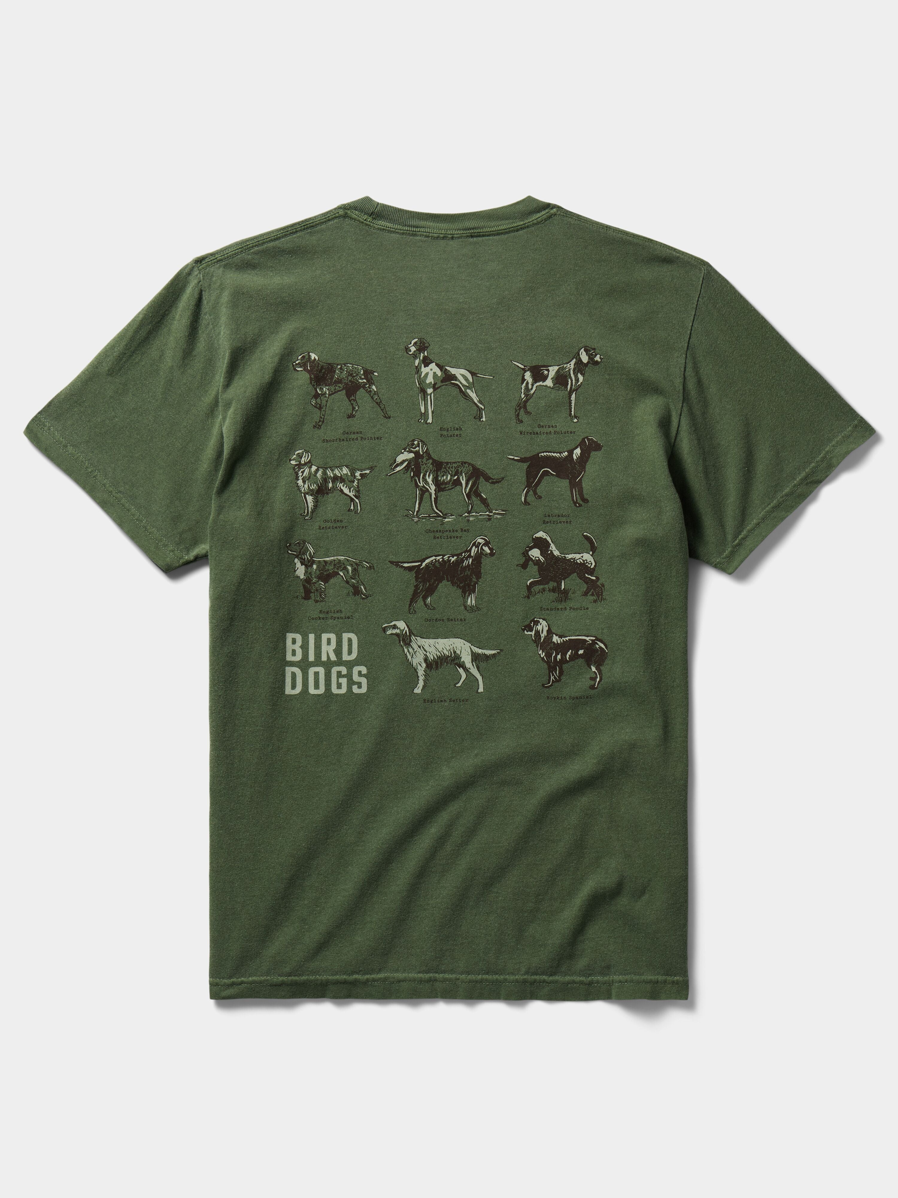 Bird Dogs Tee - Willow