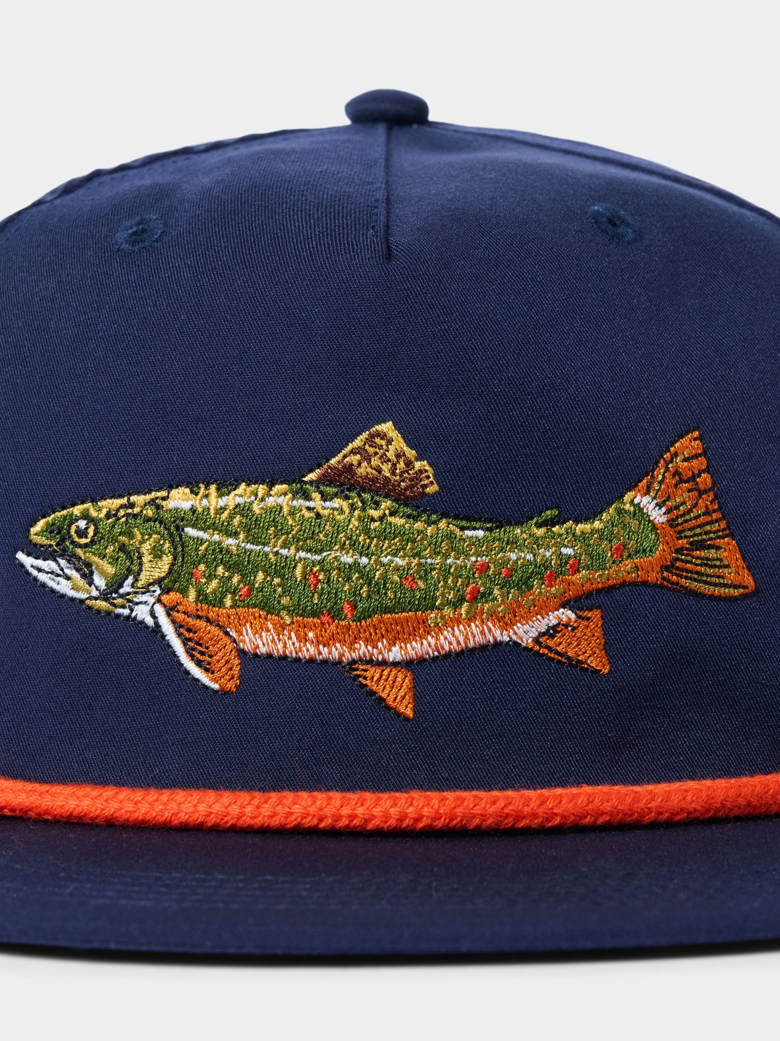 Brook Trout Hat - Vintage Navy