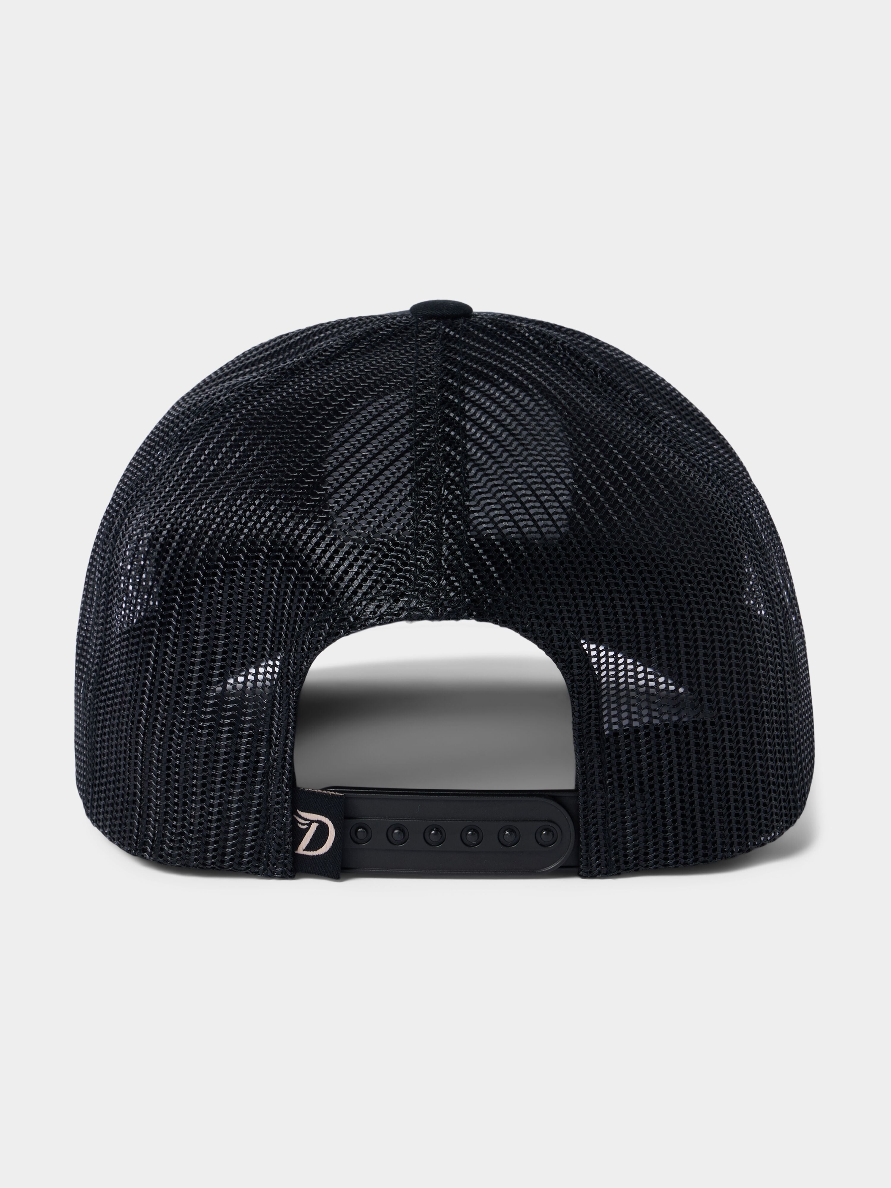 Buckle Badge Austin Trucker - Black