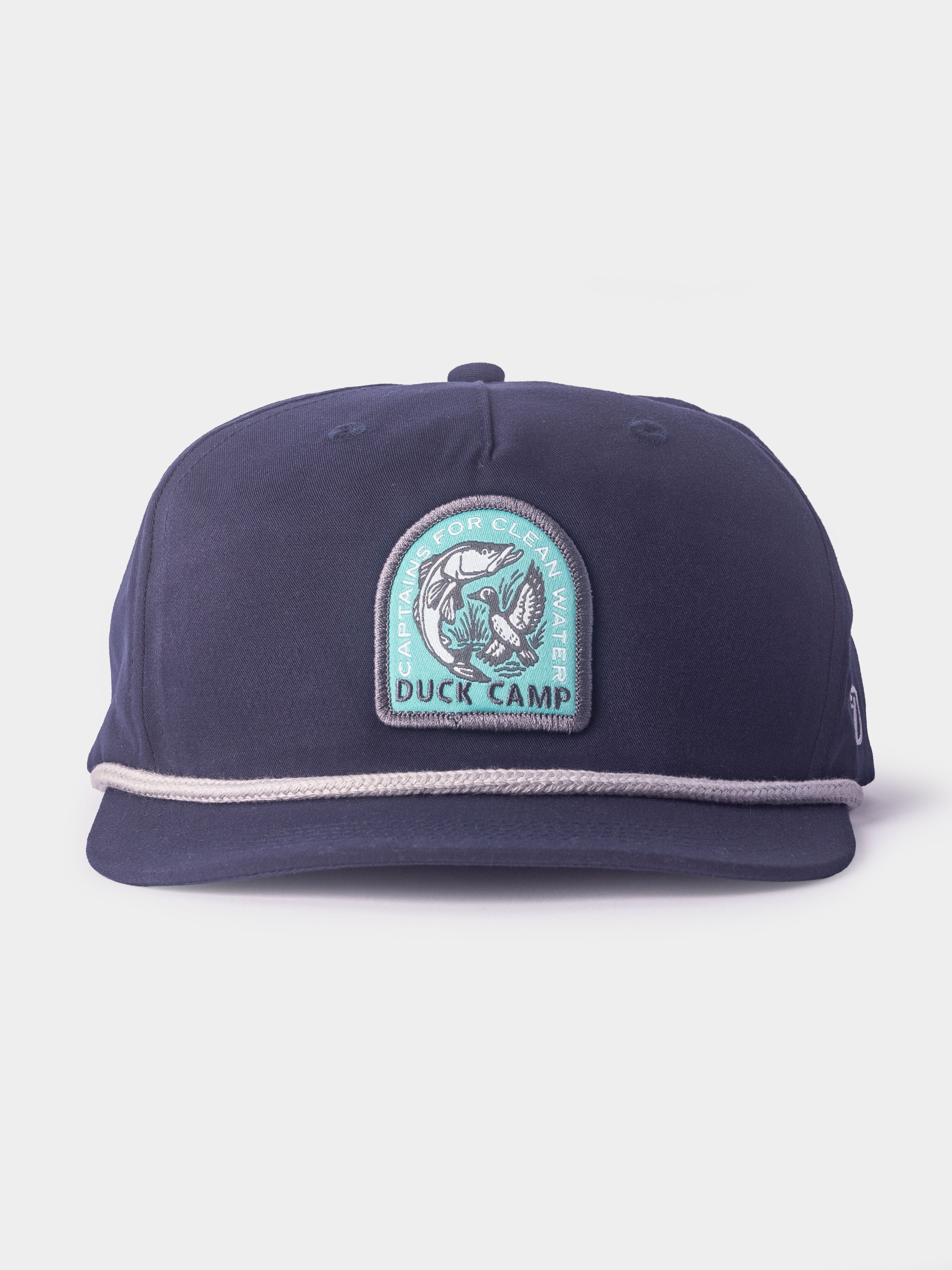 Captains For Clean Water x DC Patched Hat - Vintage Navy