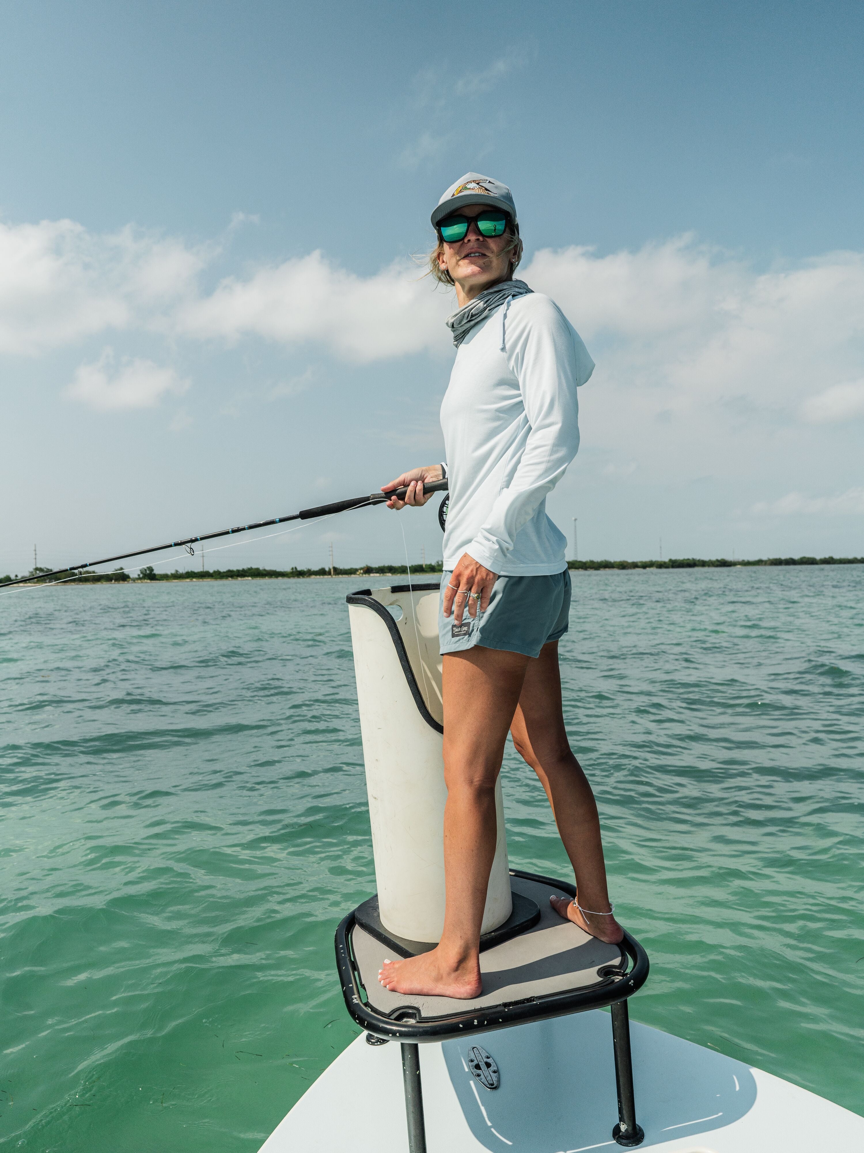 W's Lightweight Performance Hoodie - Ice Water