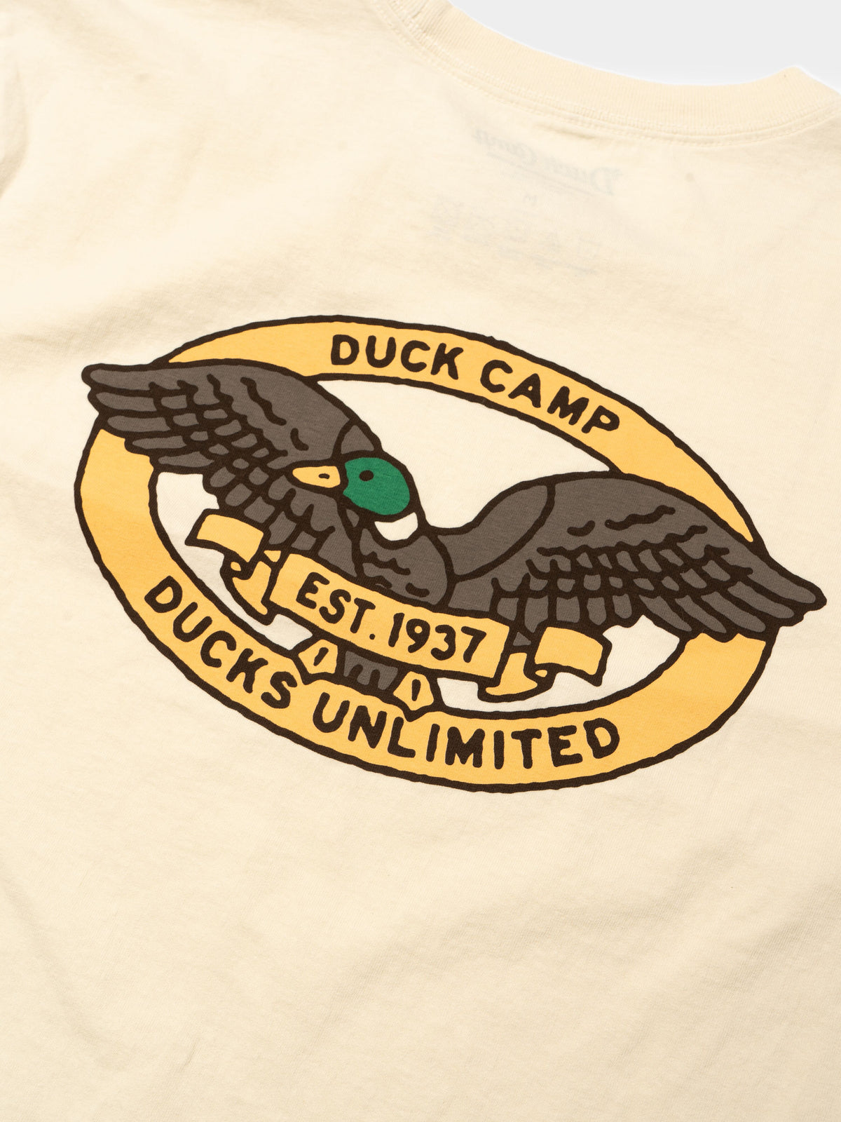 Ducks Unlimited x DC Crest Tee - Ivory