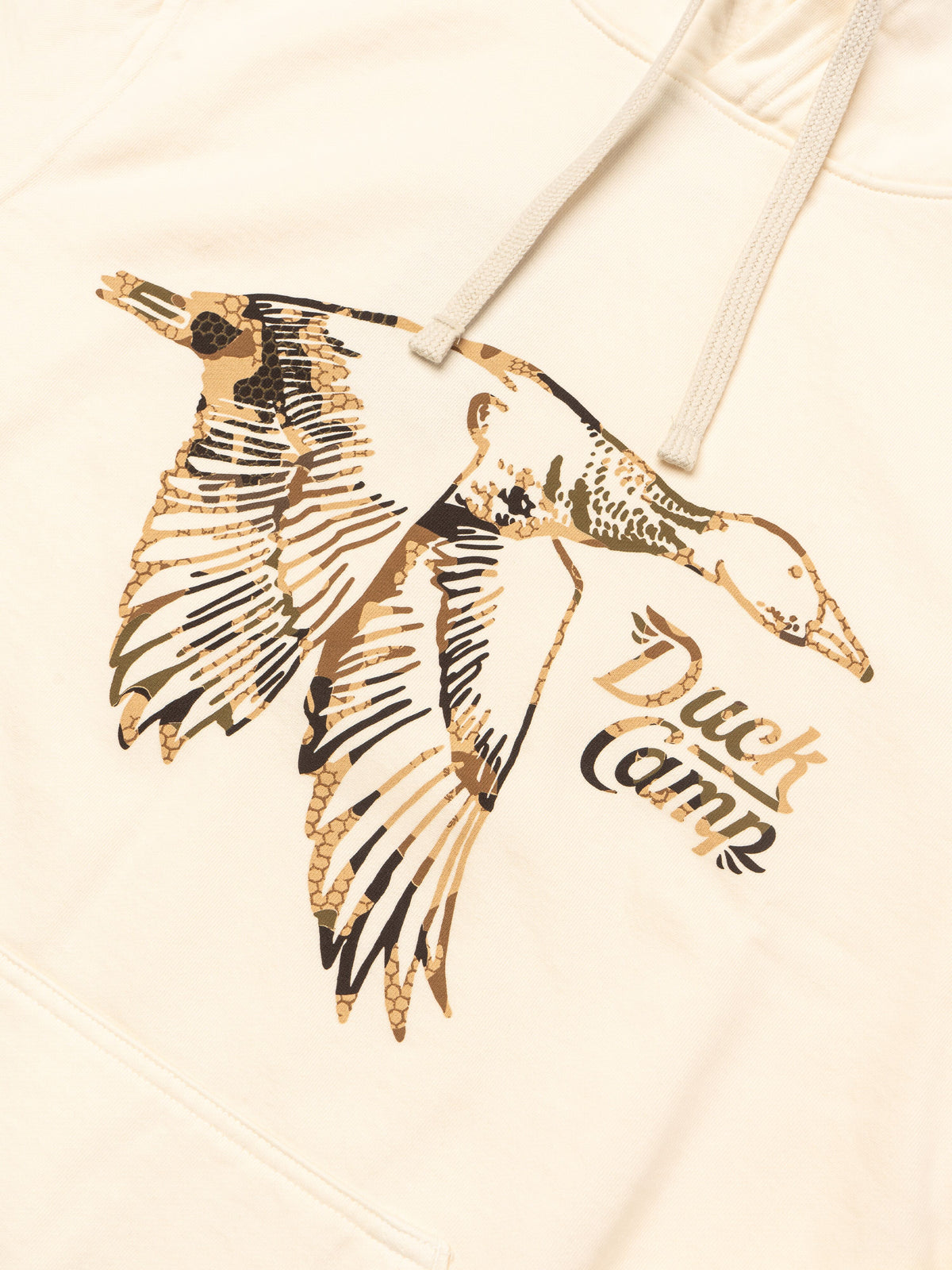 Camo Duck Sweatshirt - Ivory
