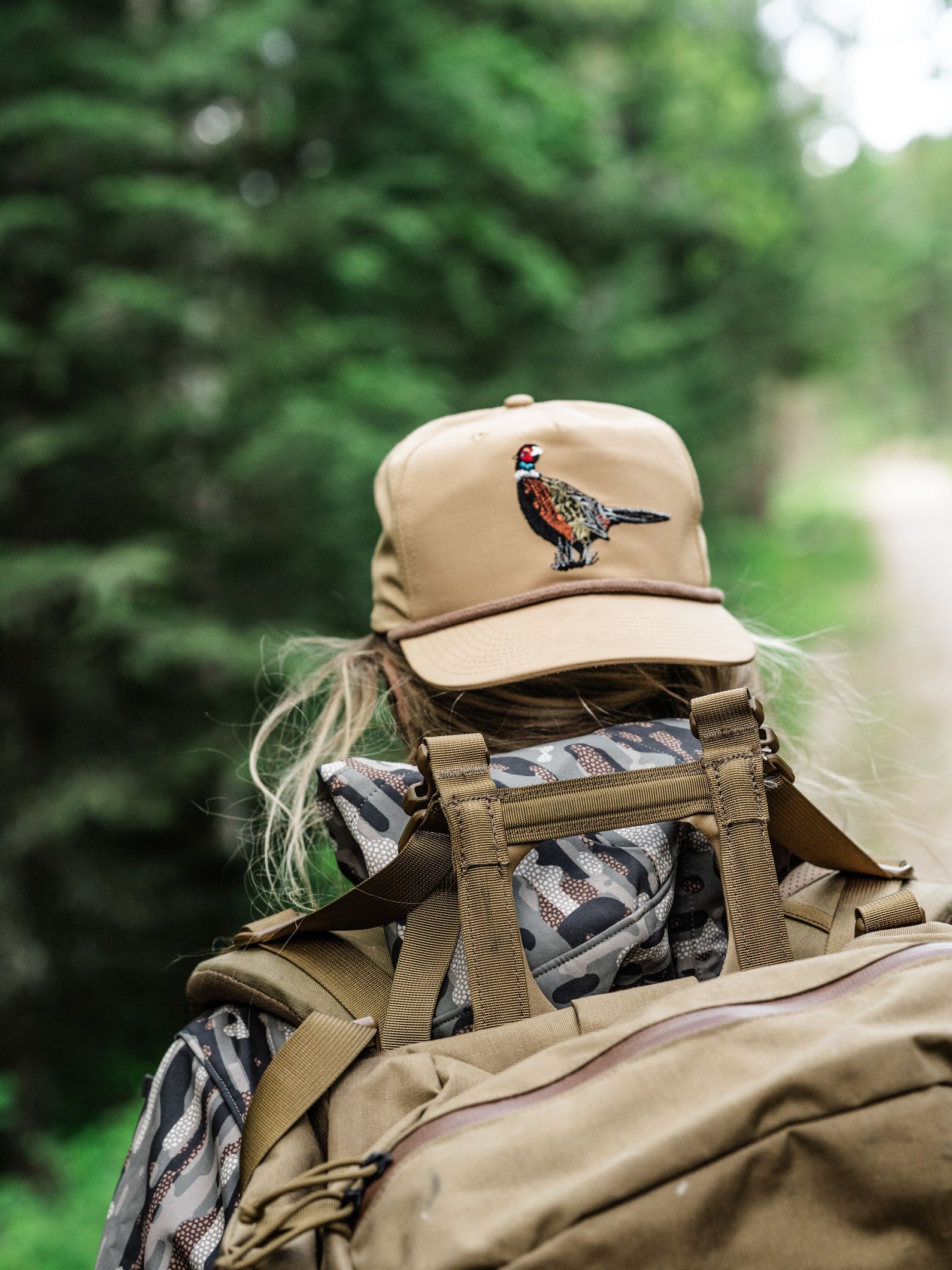 Pheasant Hat - Wheat