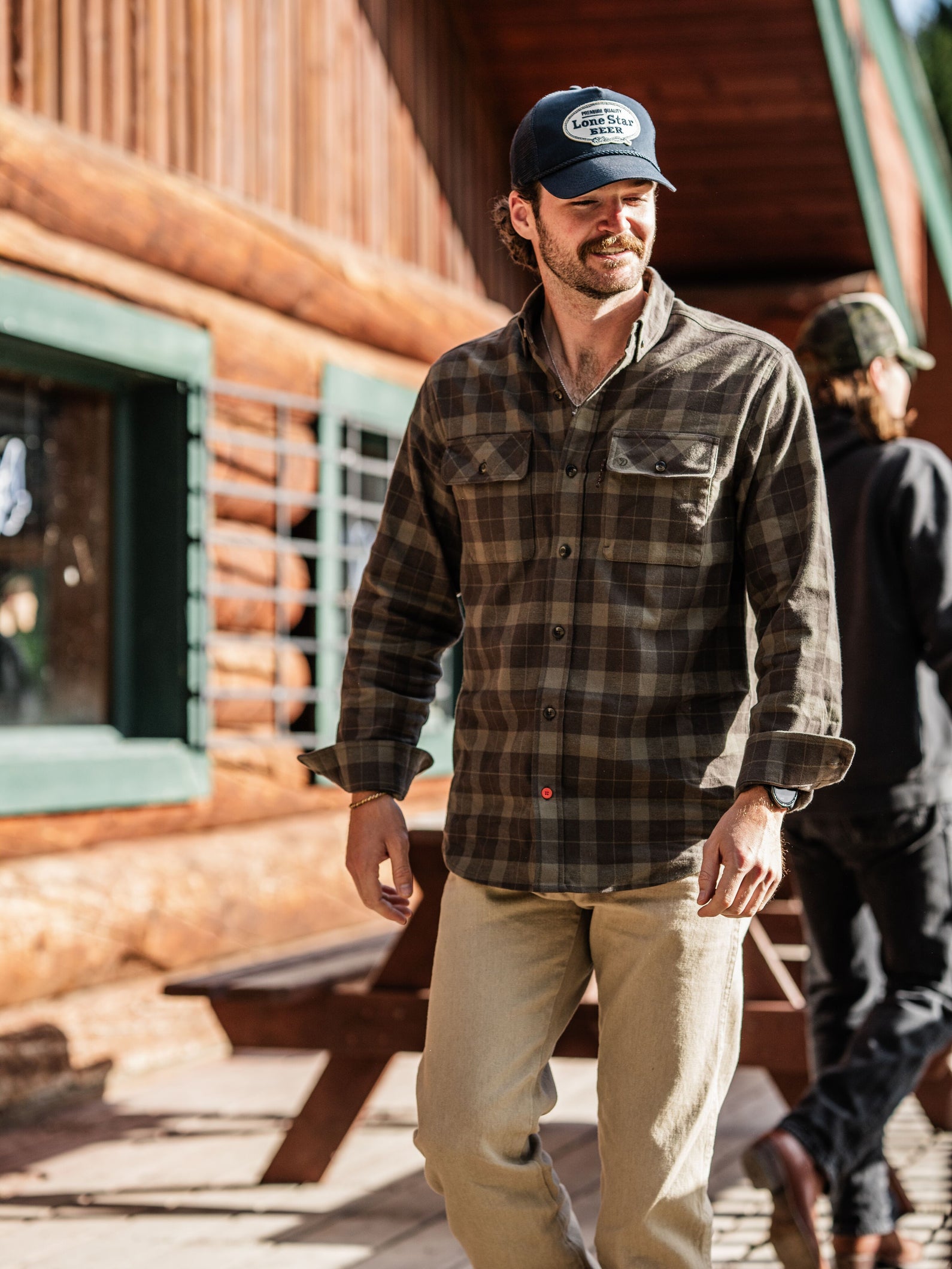 M's Camp Shirt - Raven Plaid