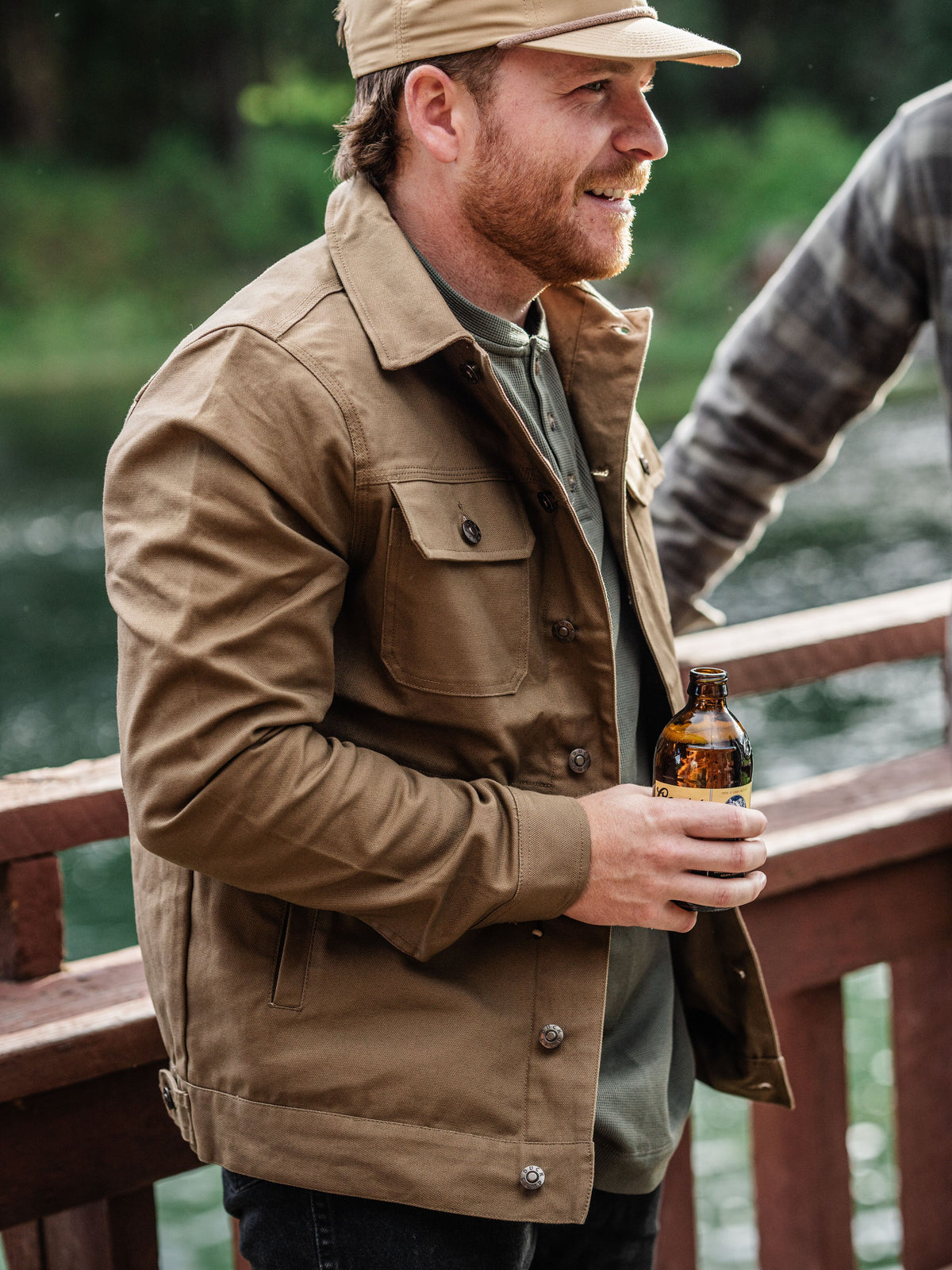 M's Lightweight Brush Jacket - Pin Oak