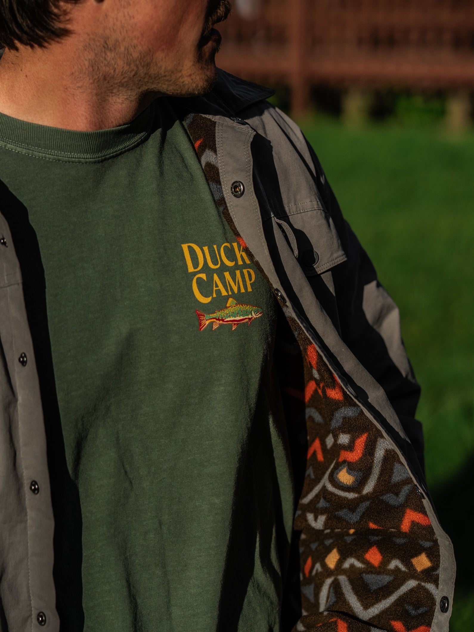 Duck Camp Outfitters Tee - Moss