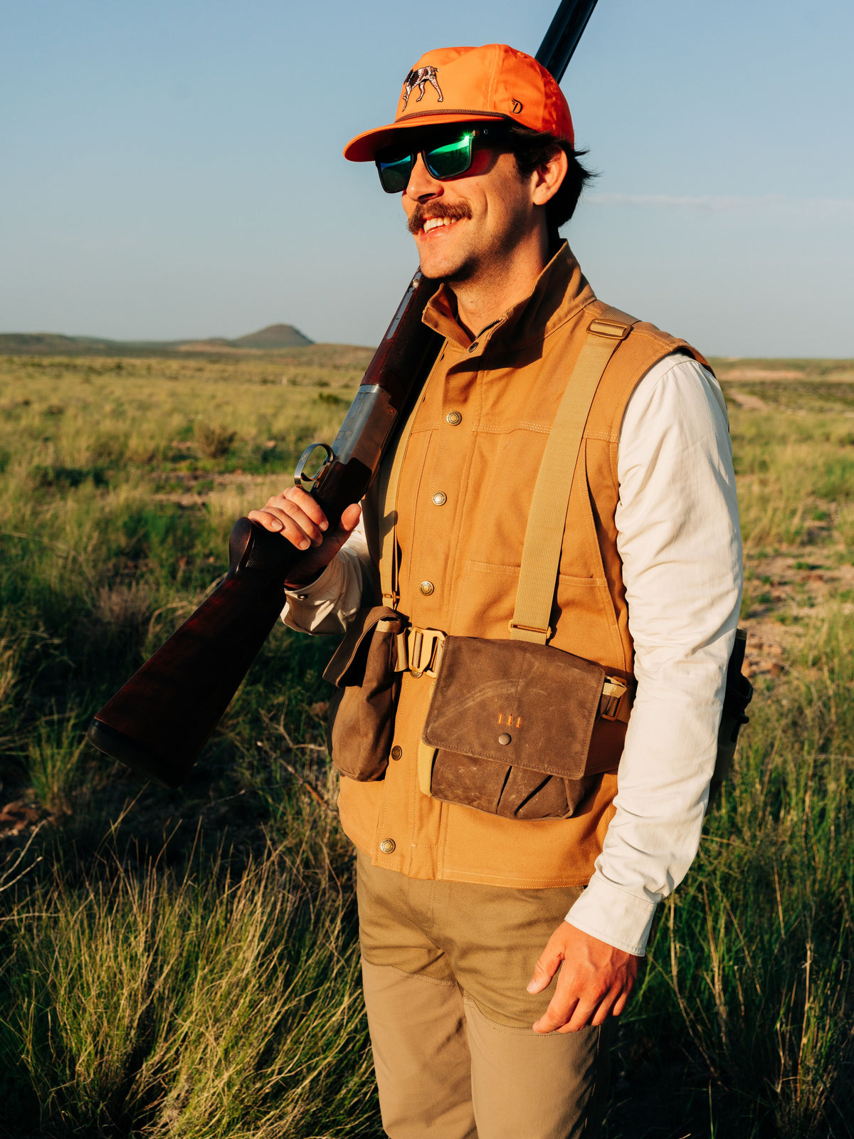 Men's Brush Wingshooting Vest - Reed