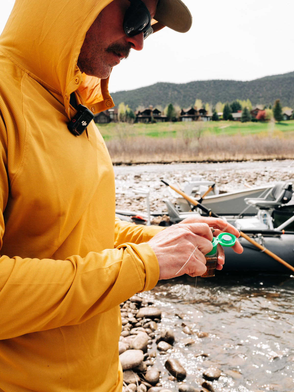 M's DC Bug Screen First Layer Hoodie - Alamosa