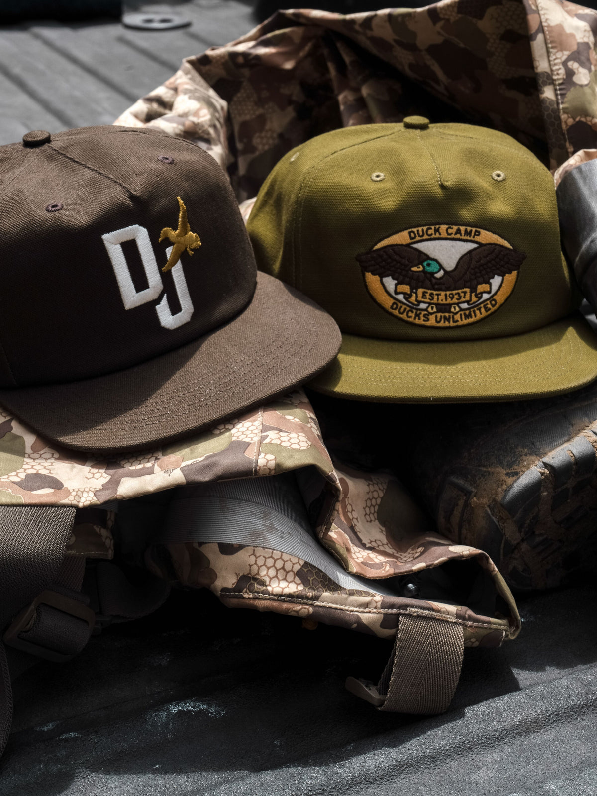 Ducks Unlimited x DC Canvas Hat - Demitasse
