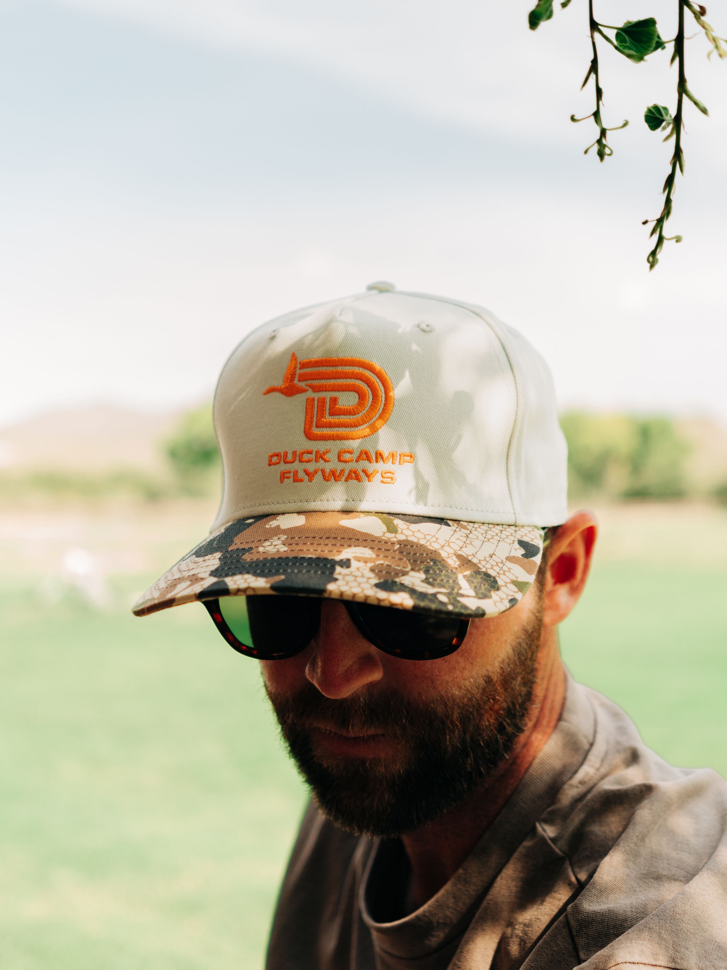 Duck Camp Flyways Twill Hat - Ivory/Wetland