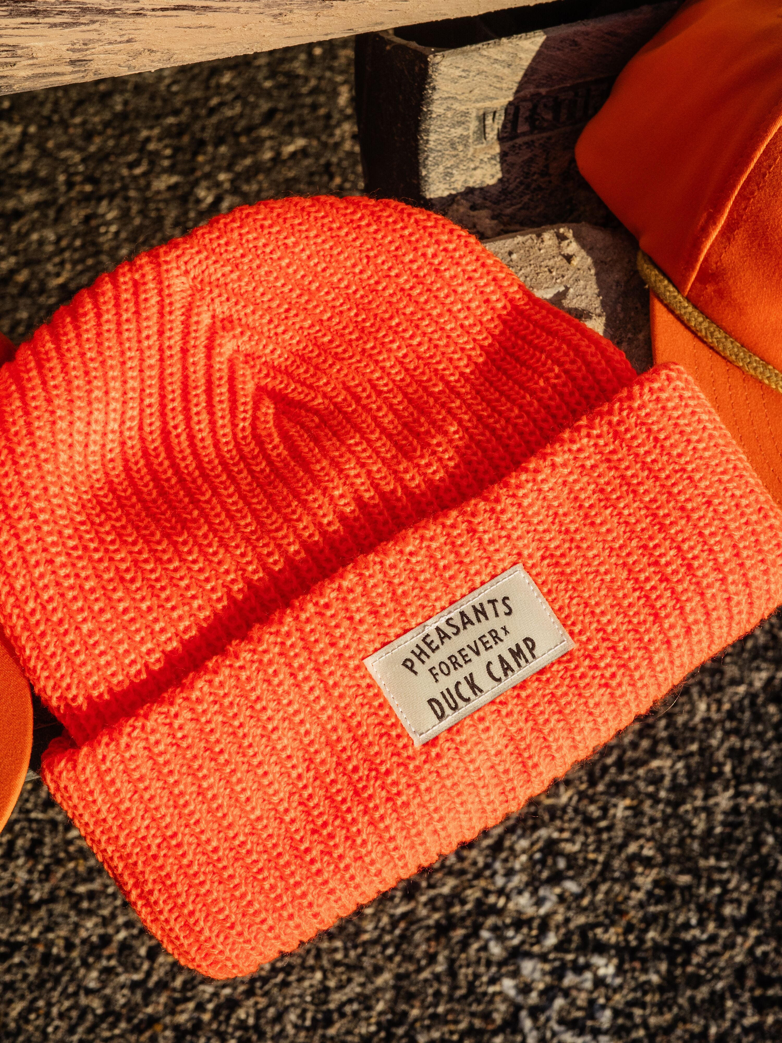 Pheasants Forever x DC Afield Beanie - Blaze