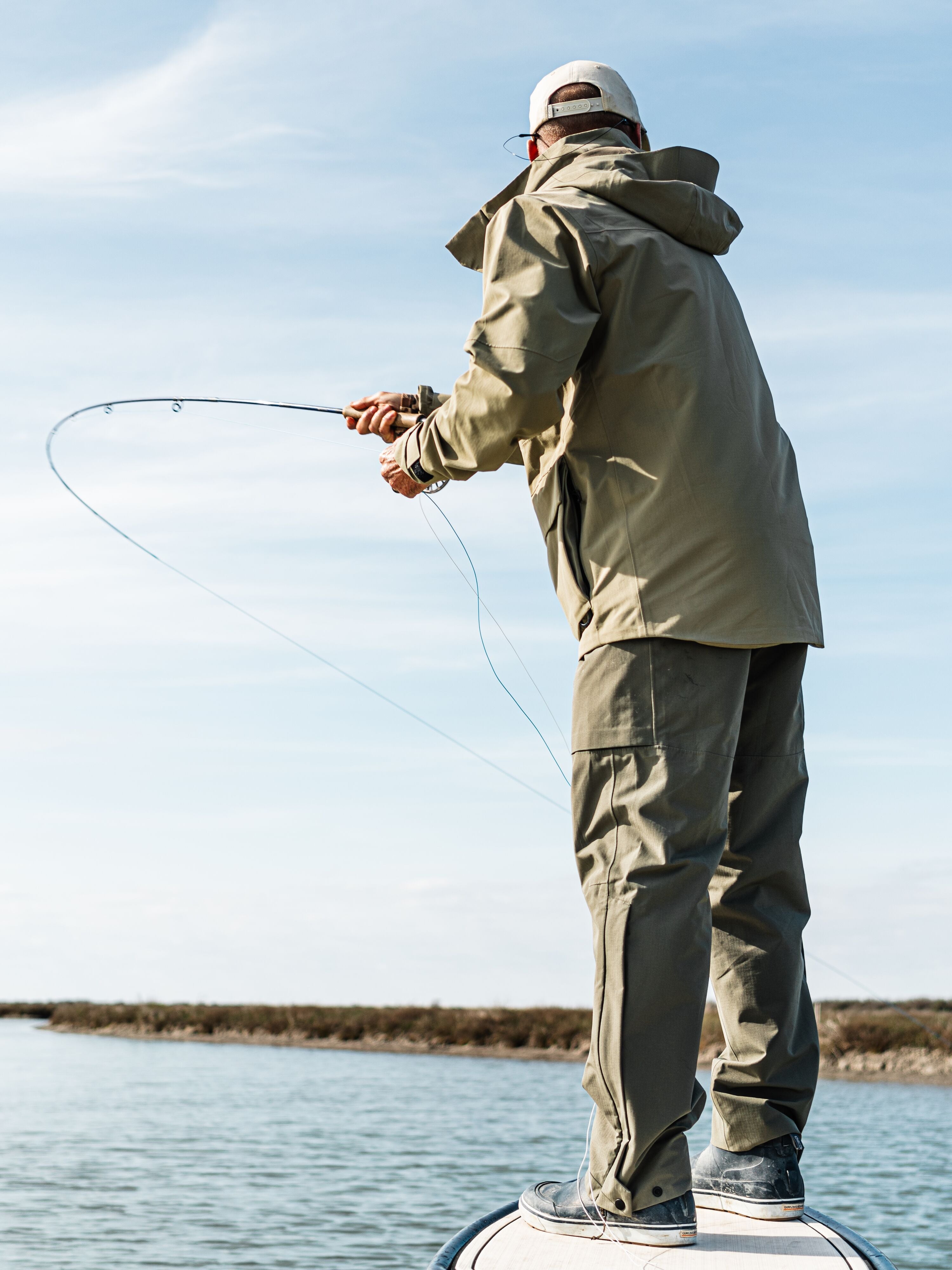 Men's Deck Bib - Moss