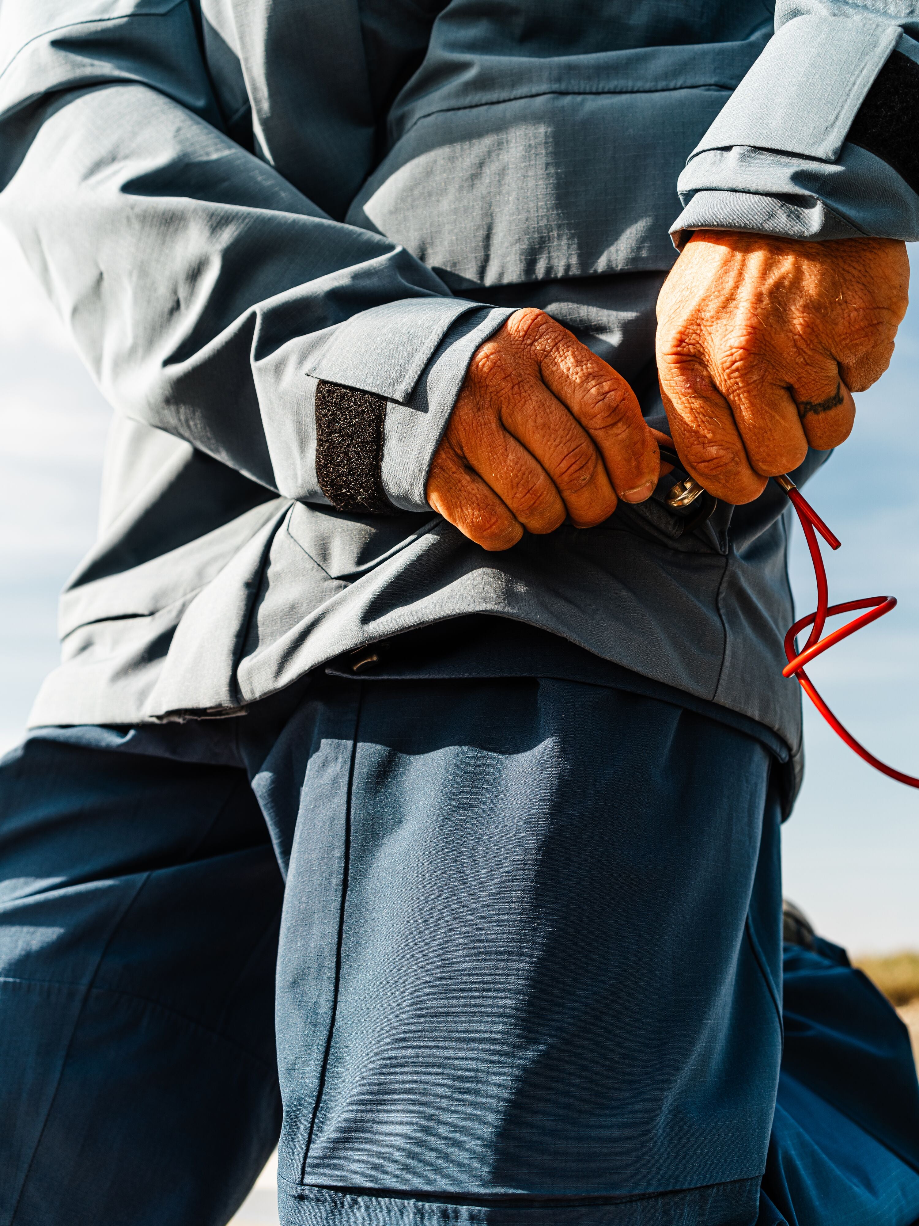 M's Deck Bib - Navy Blue