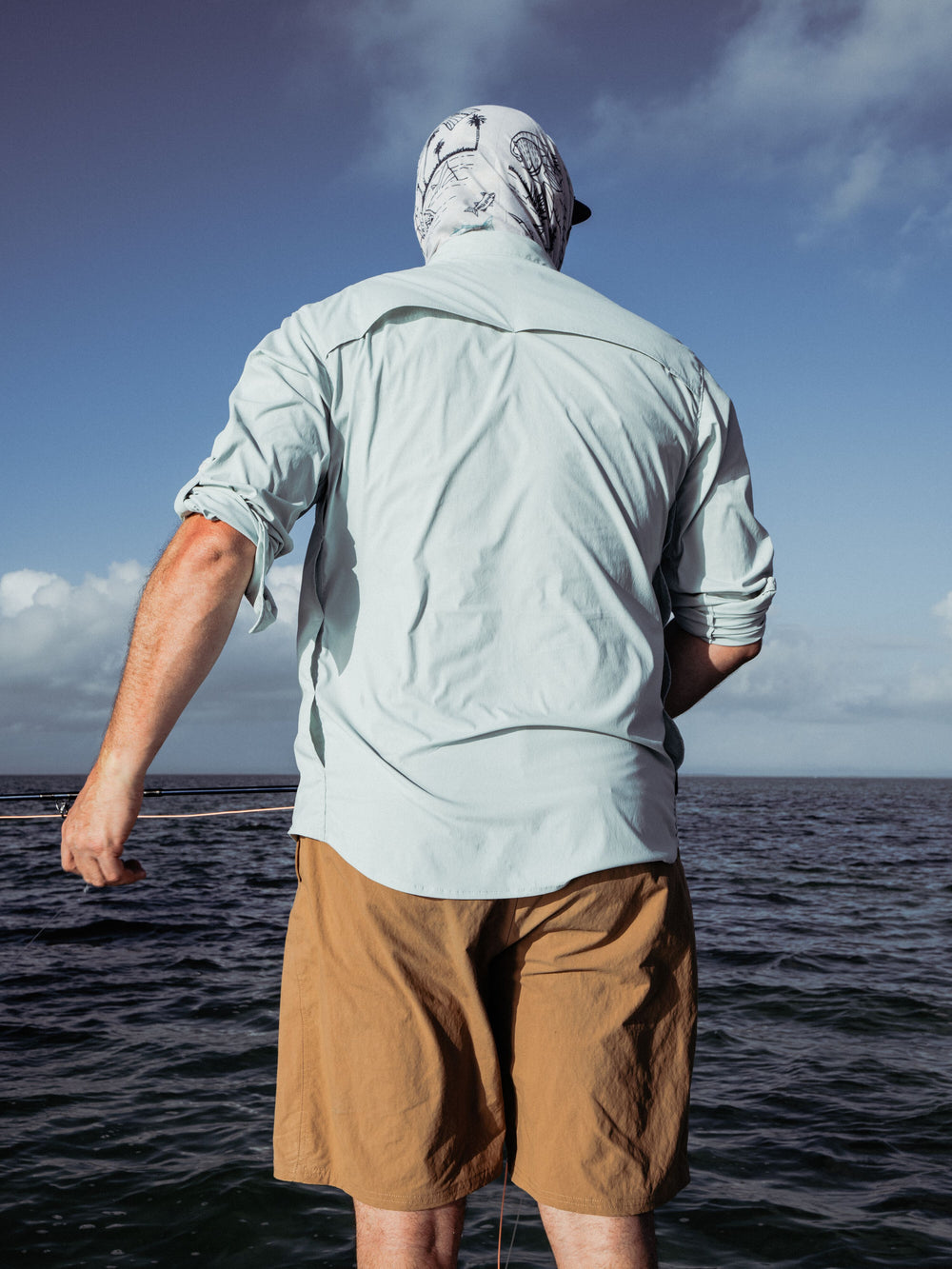 Daniel Hub Back Men's Lightweight Fishing Shirt - Long Sleeve - Highrise