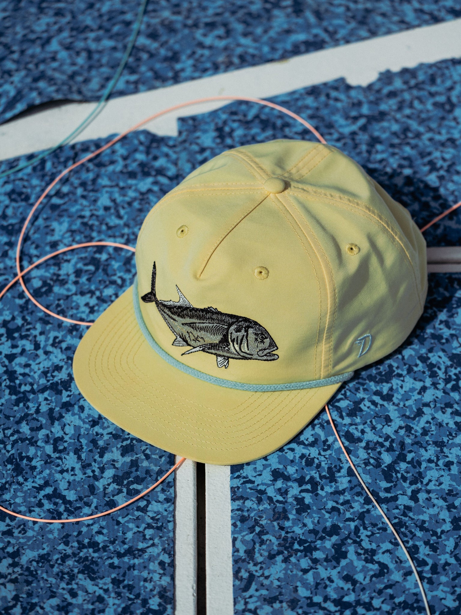 Giant Trevally Hat - Summerland Yellow