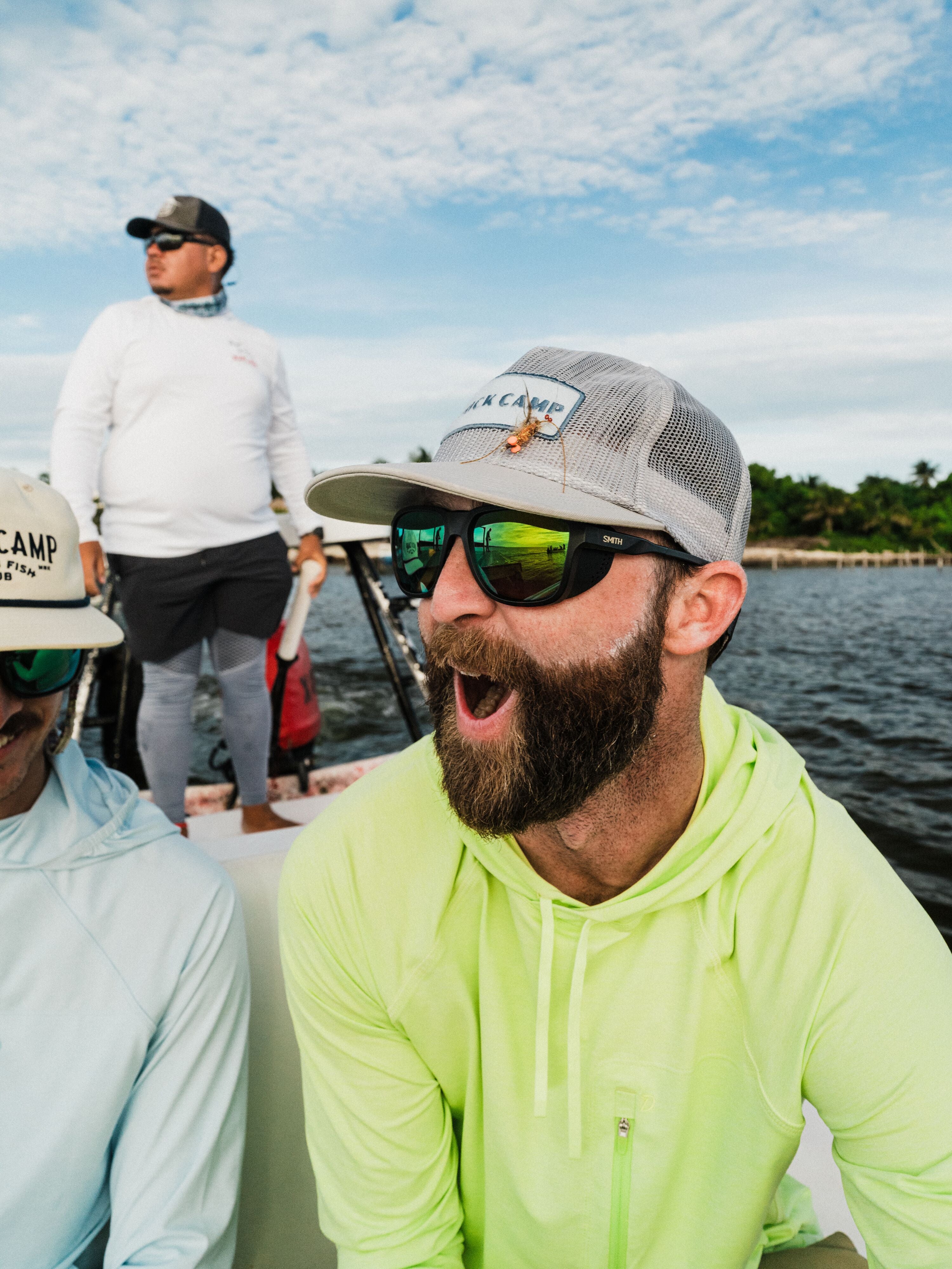 Outfiitter Fly Patch Gulf Trucker Hat - Highrise