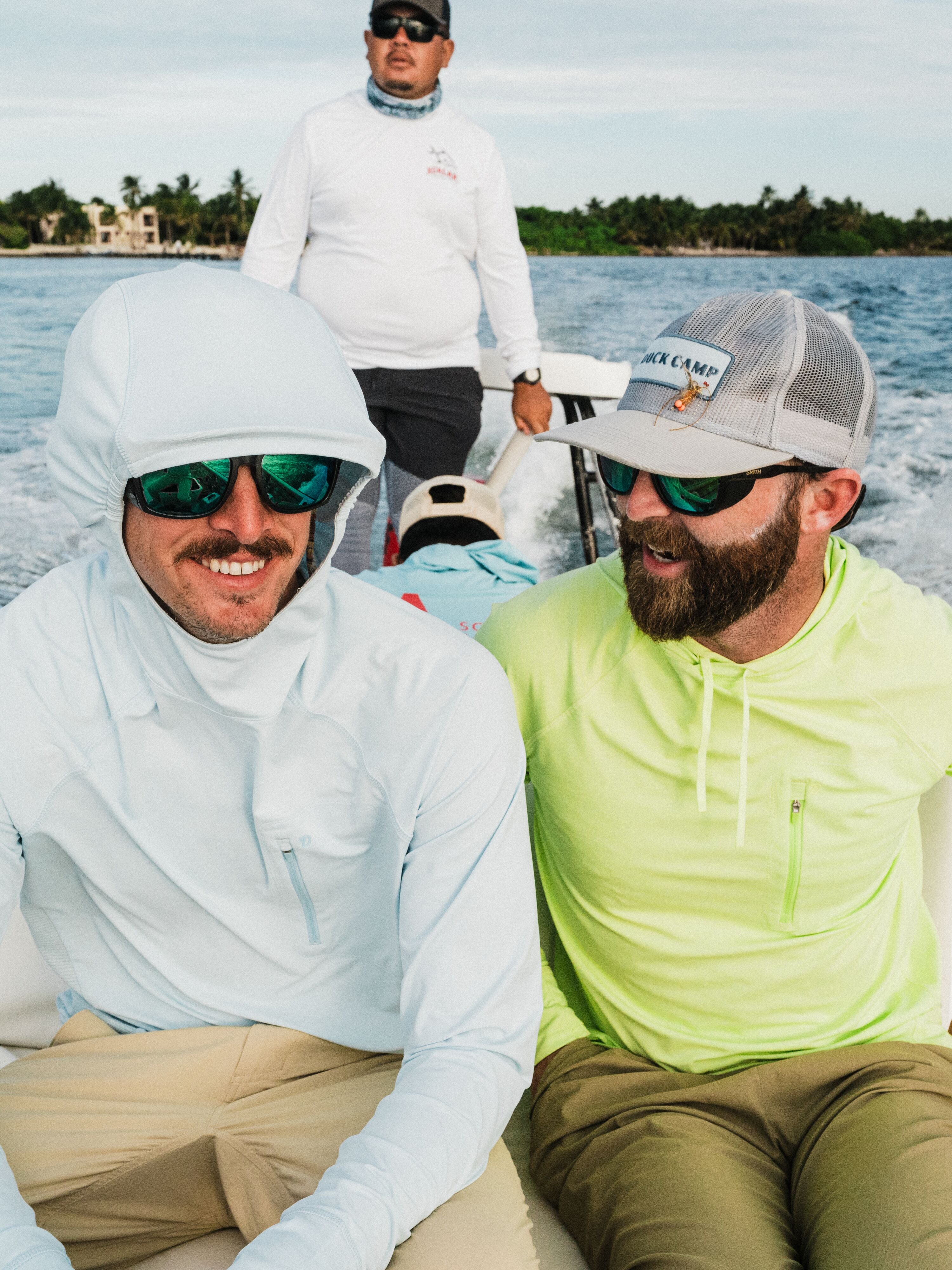 M's Brrr® Lightweight Rockport Pro Guide Hoodie - Ice Water