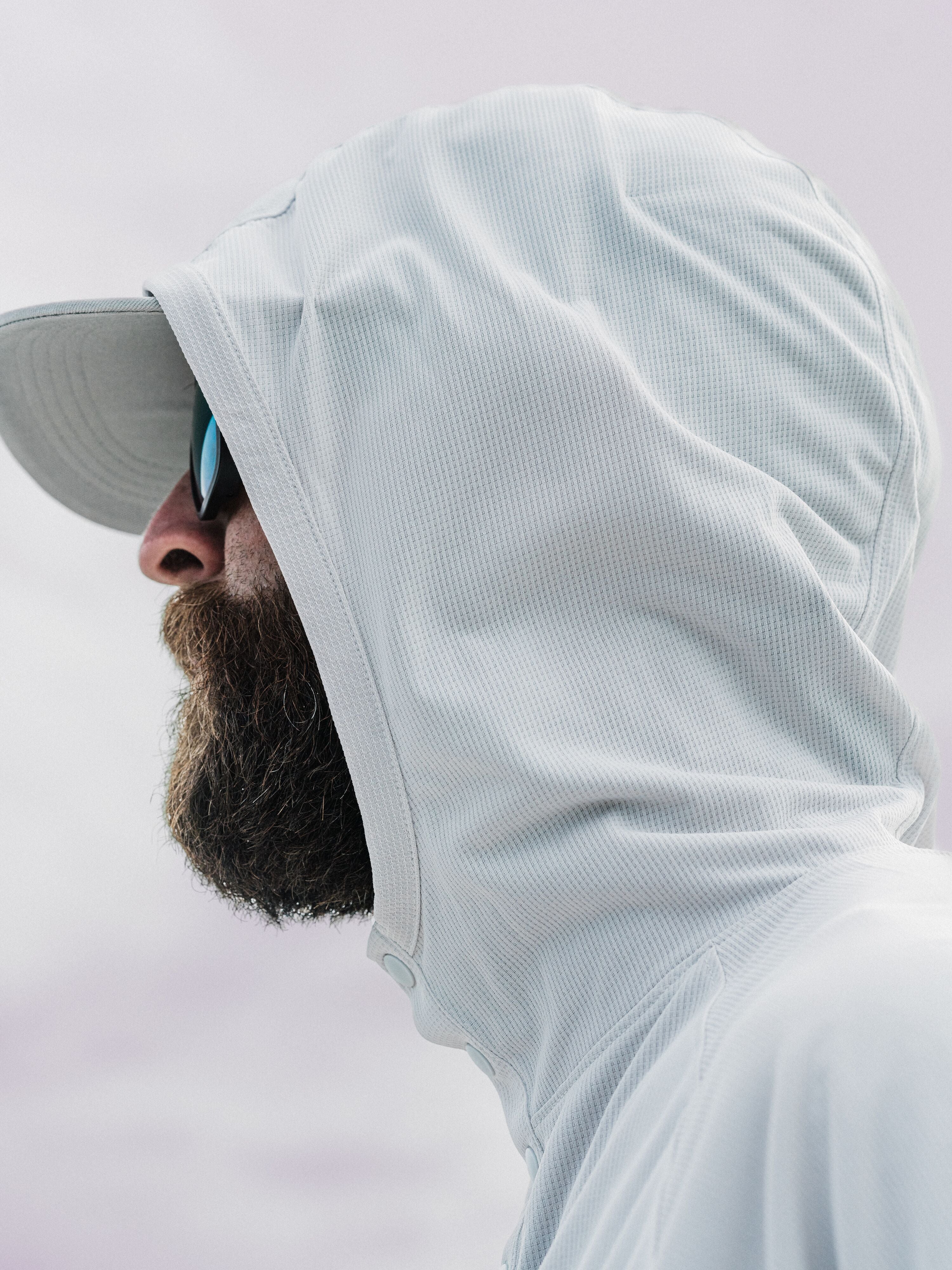 M's DC Bug Screen First Layer Hoodie - Silverking