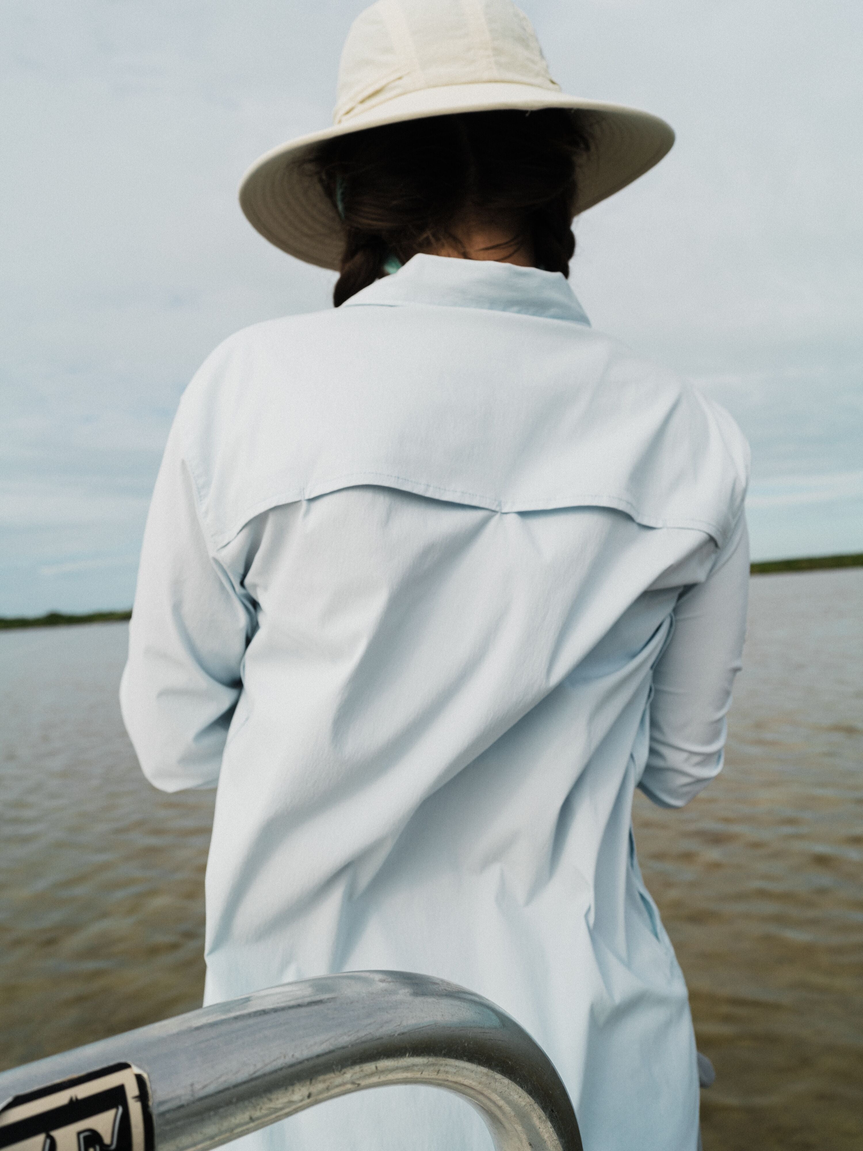 W's Lightweight Fishing Shirt Long Sleeve - Ice Water