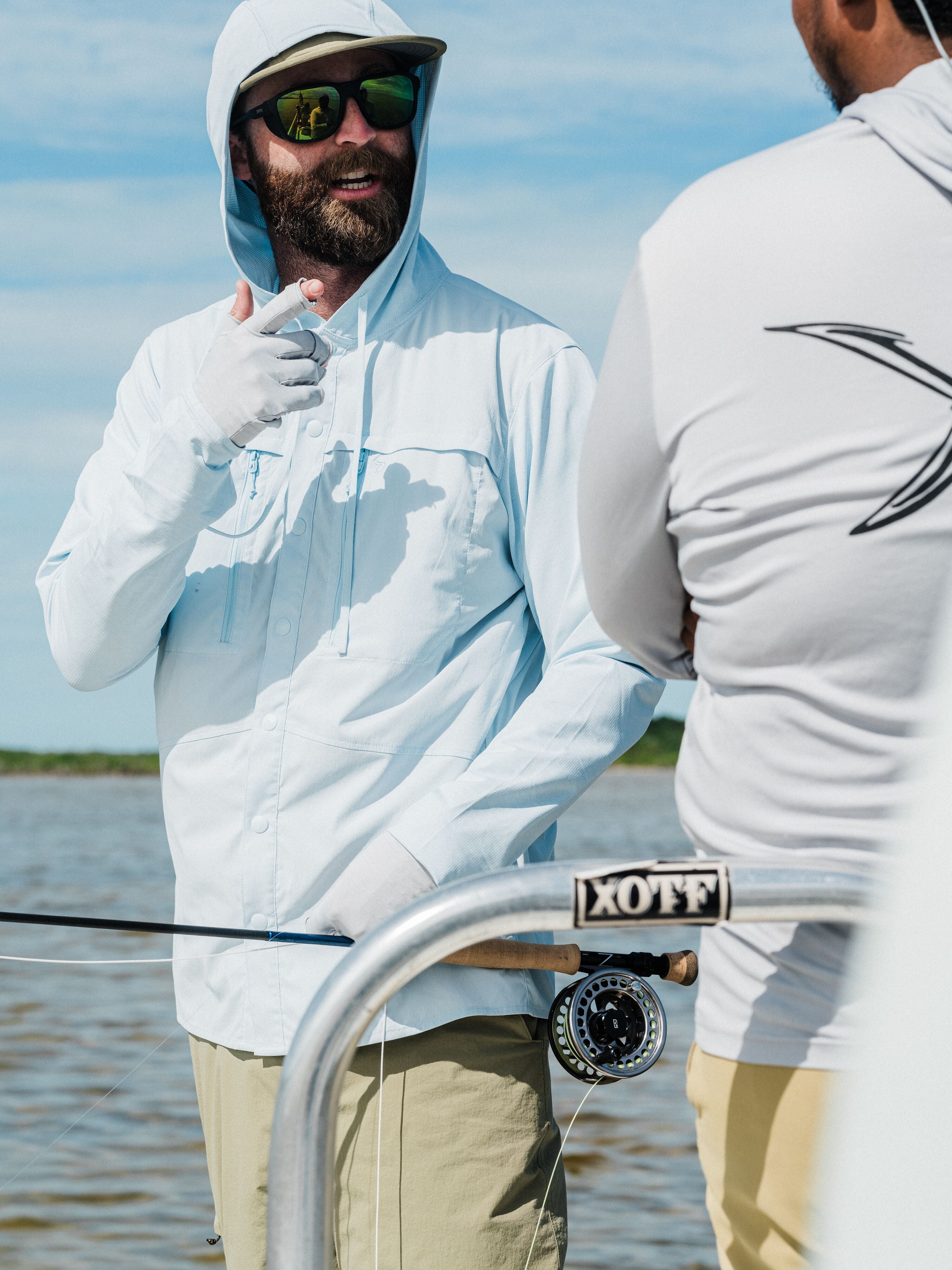 M's Hybrid Guide Hoodie - Ice Water