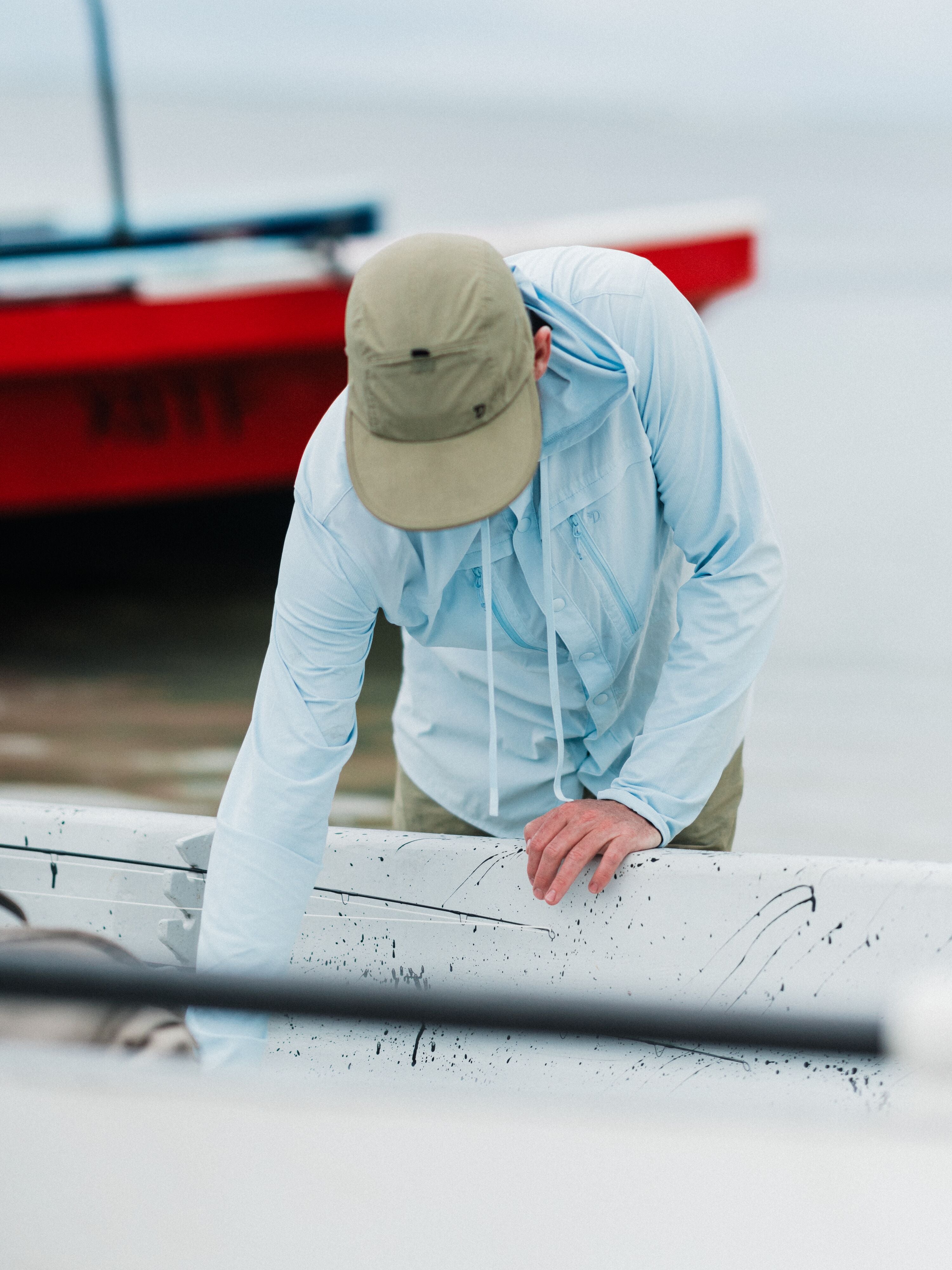 Brrr® Performance Flats Cap Long Bill - Sagebrush