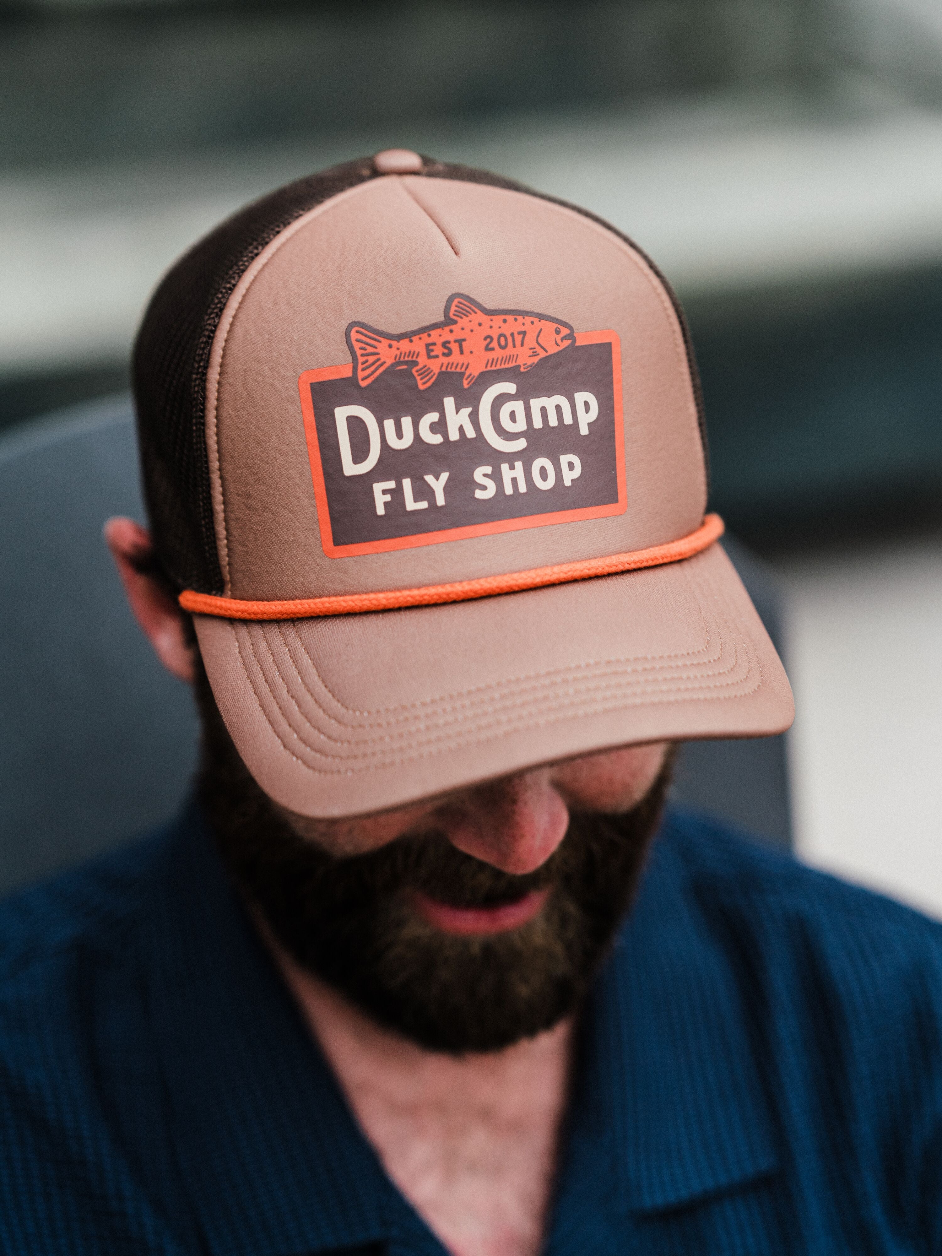 DC Fly Shop Retro Trucker - Pintail Brown
