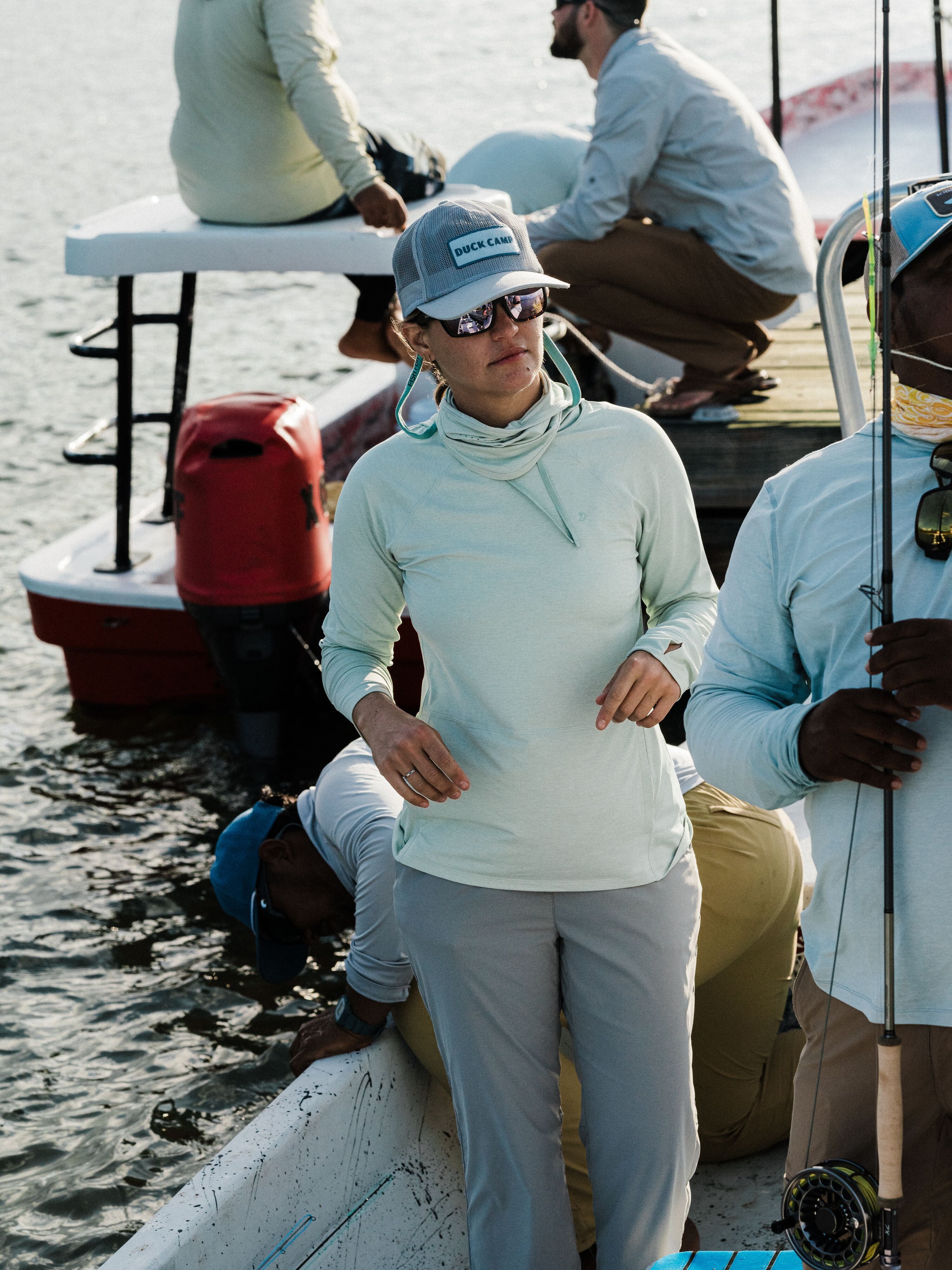 W's Brrr® Lightweight Rockport Hoodie - Sea Foam