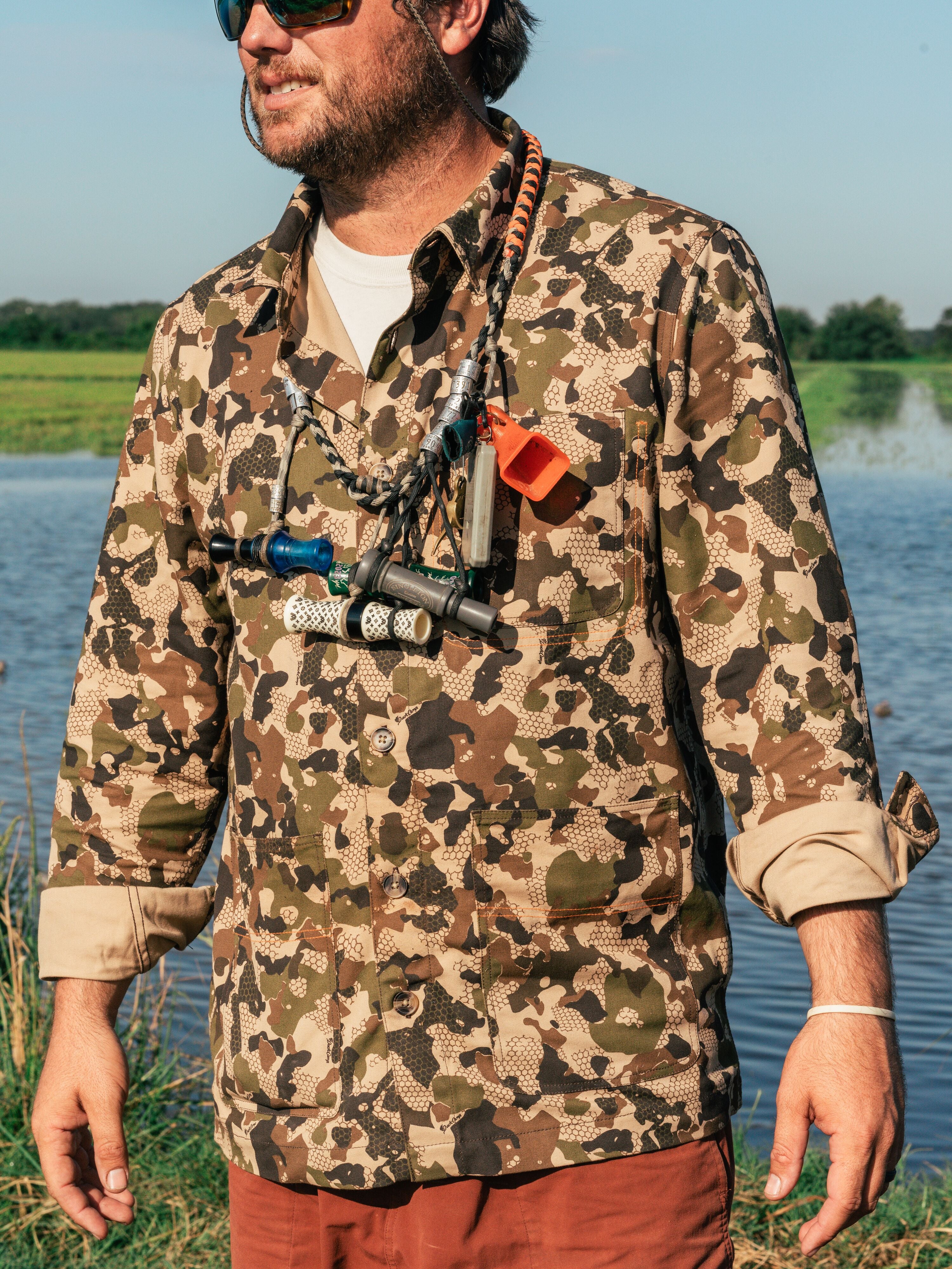 M's Brrr® Lightweight Brush Overshirt - Wetland