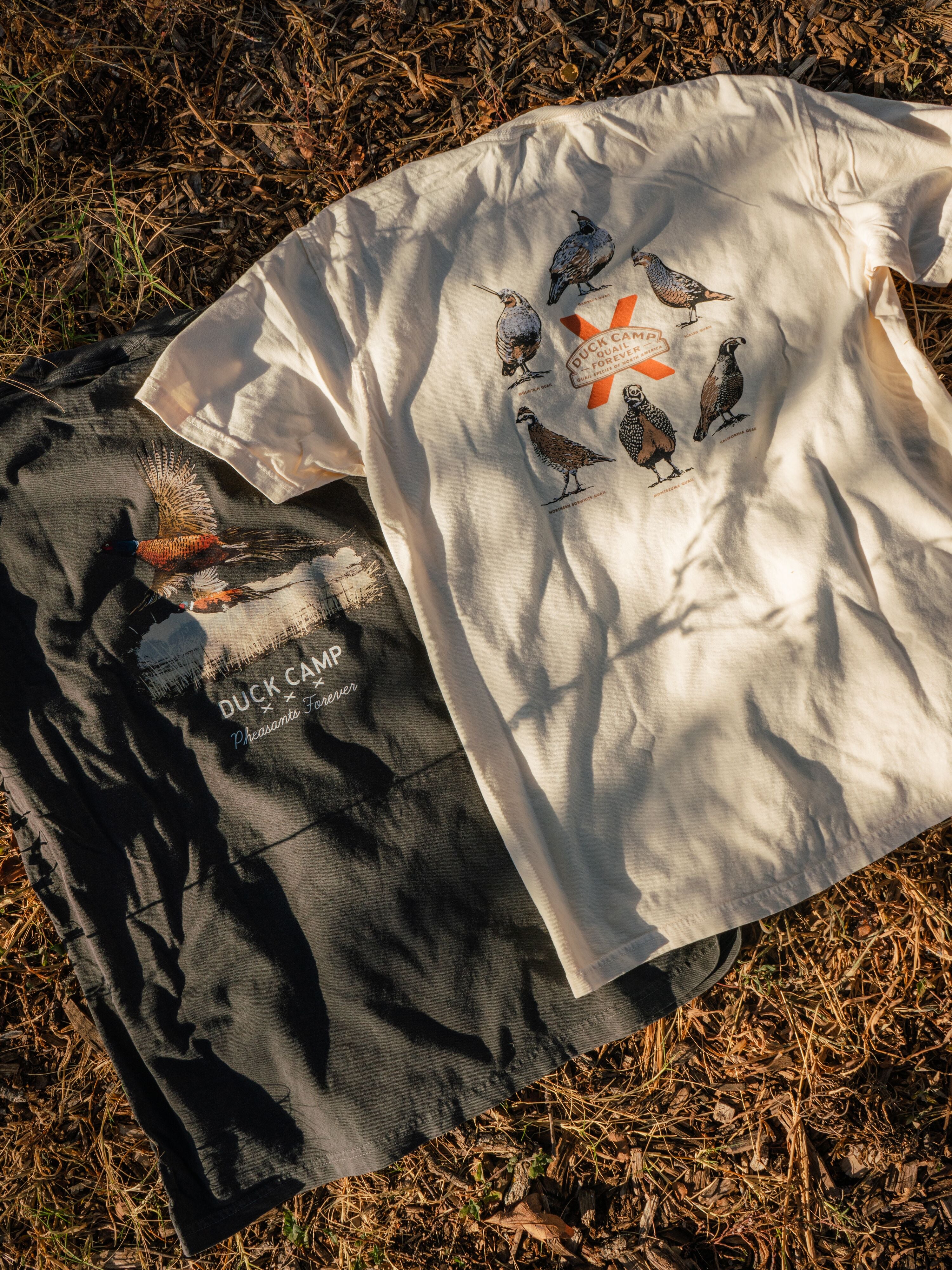 Pheasants Forever x DC Flushed T-Shirt - Pepper