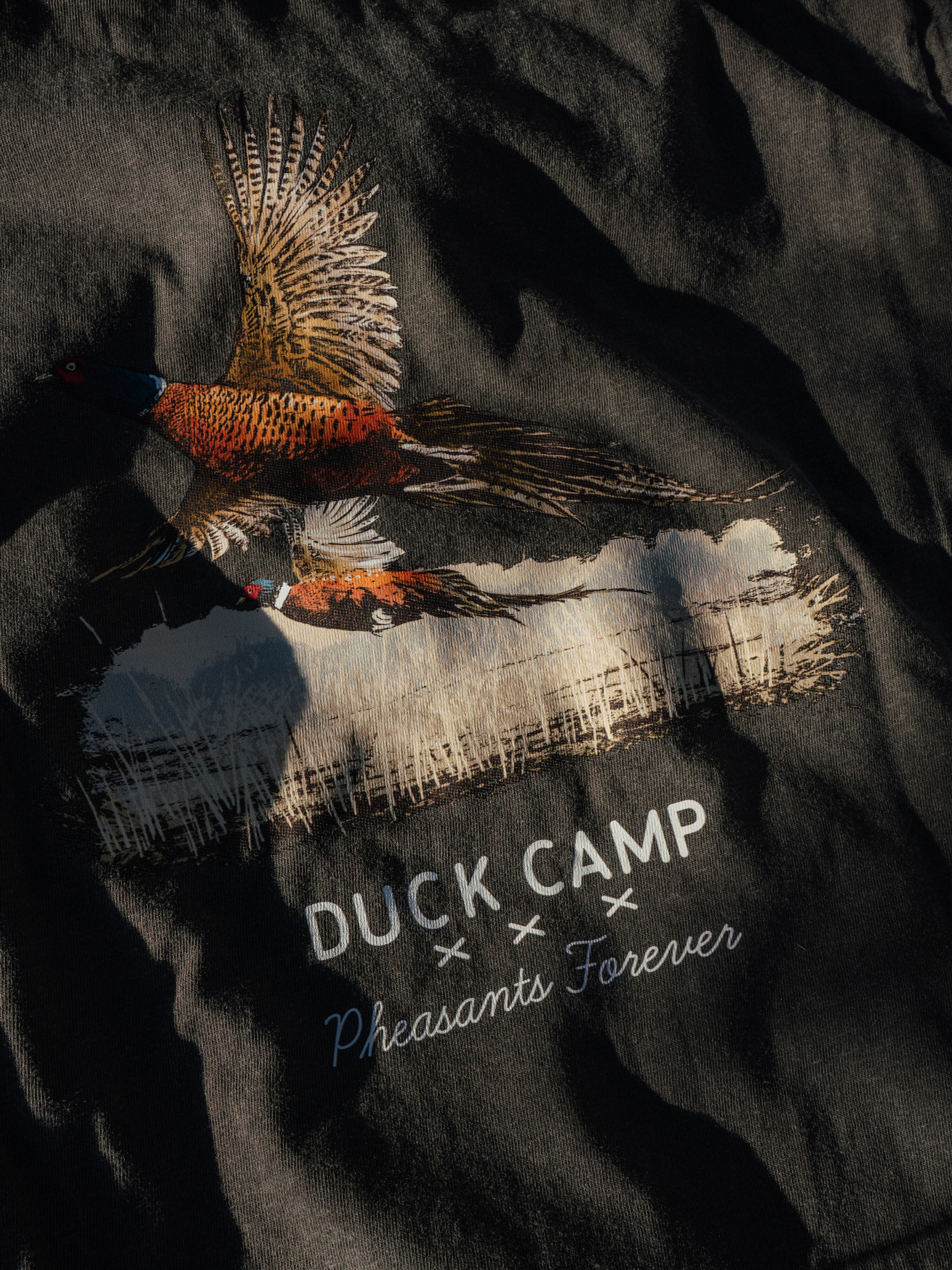 Pheasants Forever x DC Flushed T-Shirt - Pepper