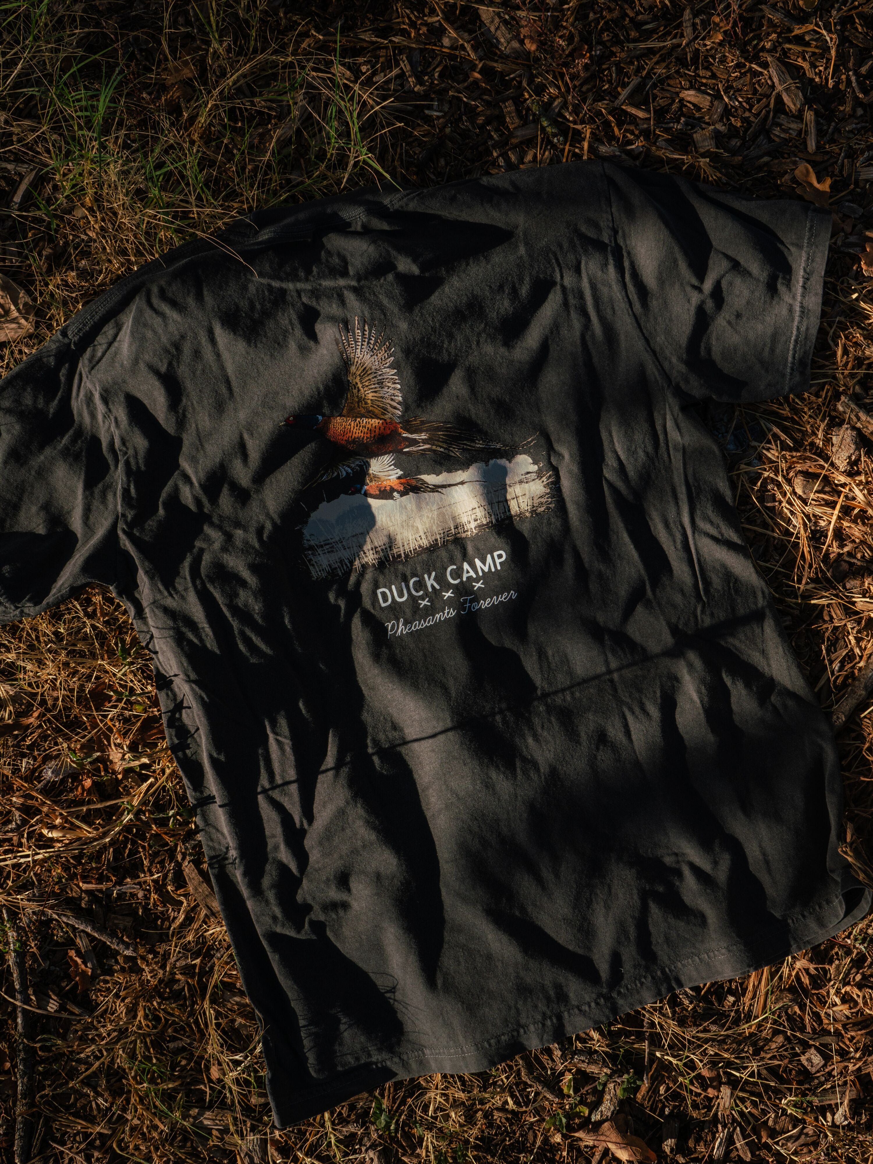 Pheasants Forever x DC Flushed T-Shirt - Pepper