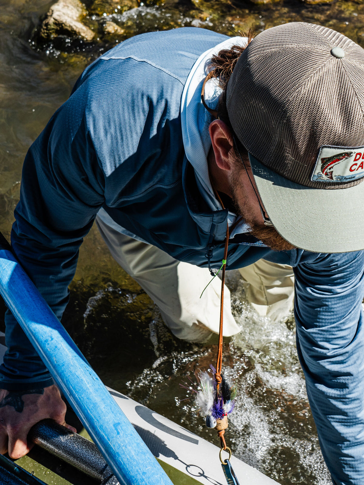 Trout Camp Gulf Trucker - Moss
