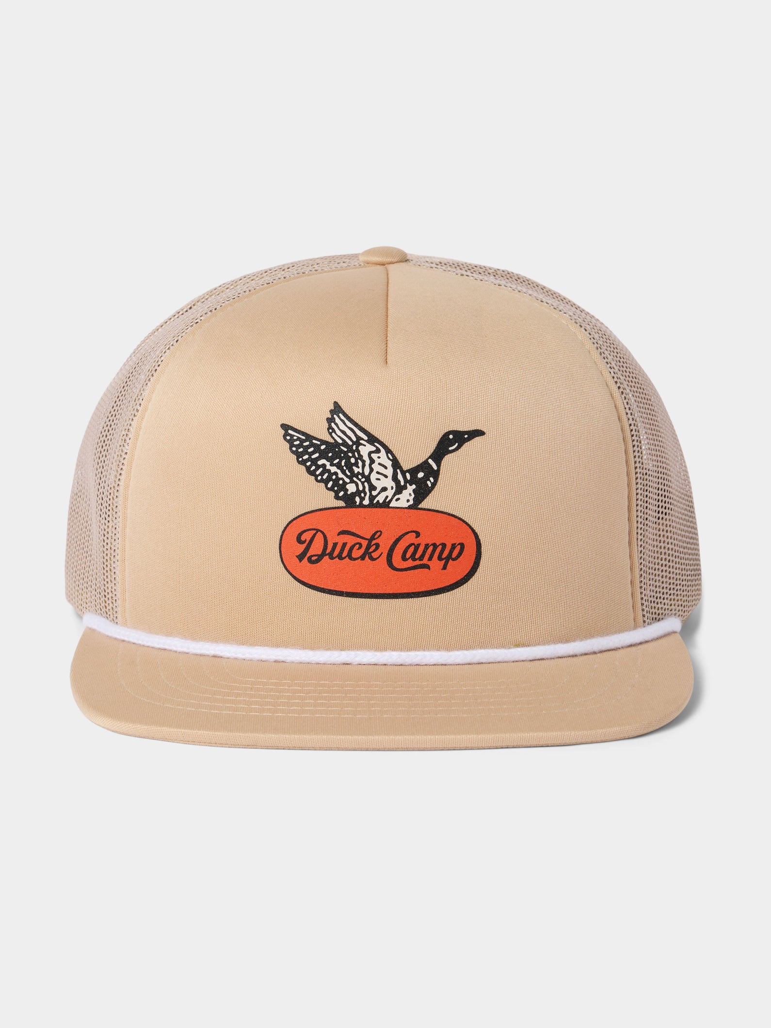 Duck Scripture Retro Trucker - Wheat