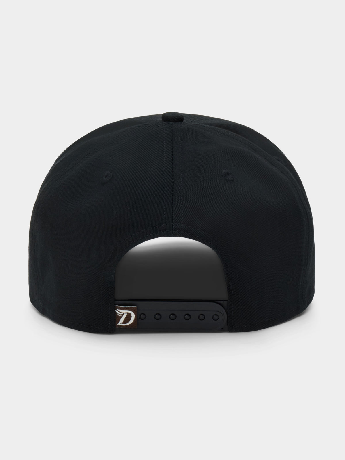 Duck Camp Industries High Crown Twill Cap - Black