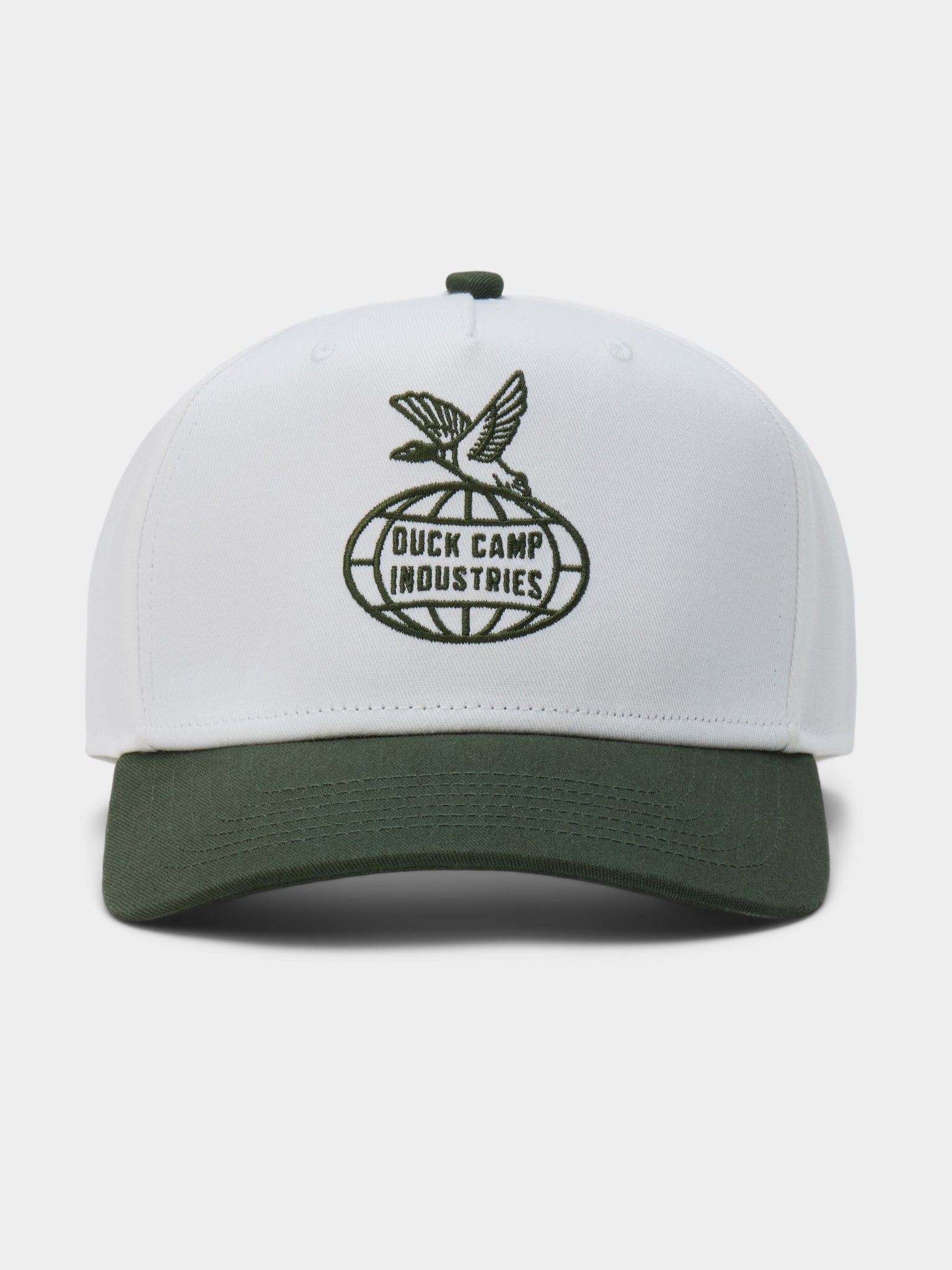 Duck Camp Industries High Crown Twill Cap - Thyme