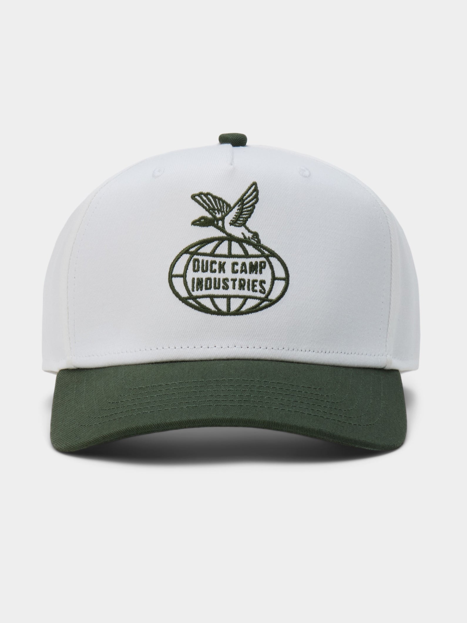 Duck Camp Industries High Crown Twill Cap - Thyme
