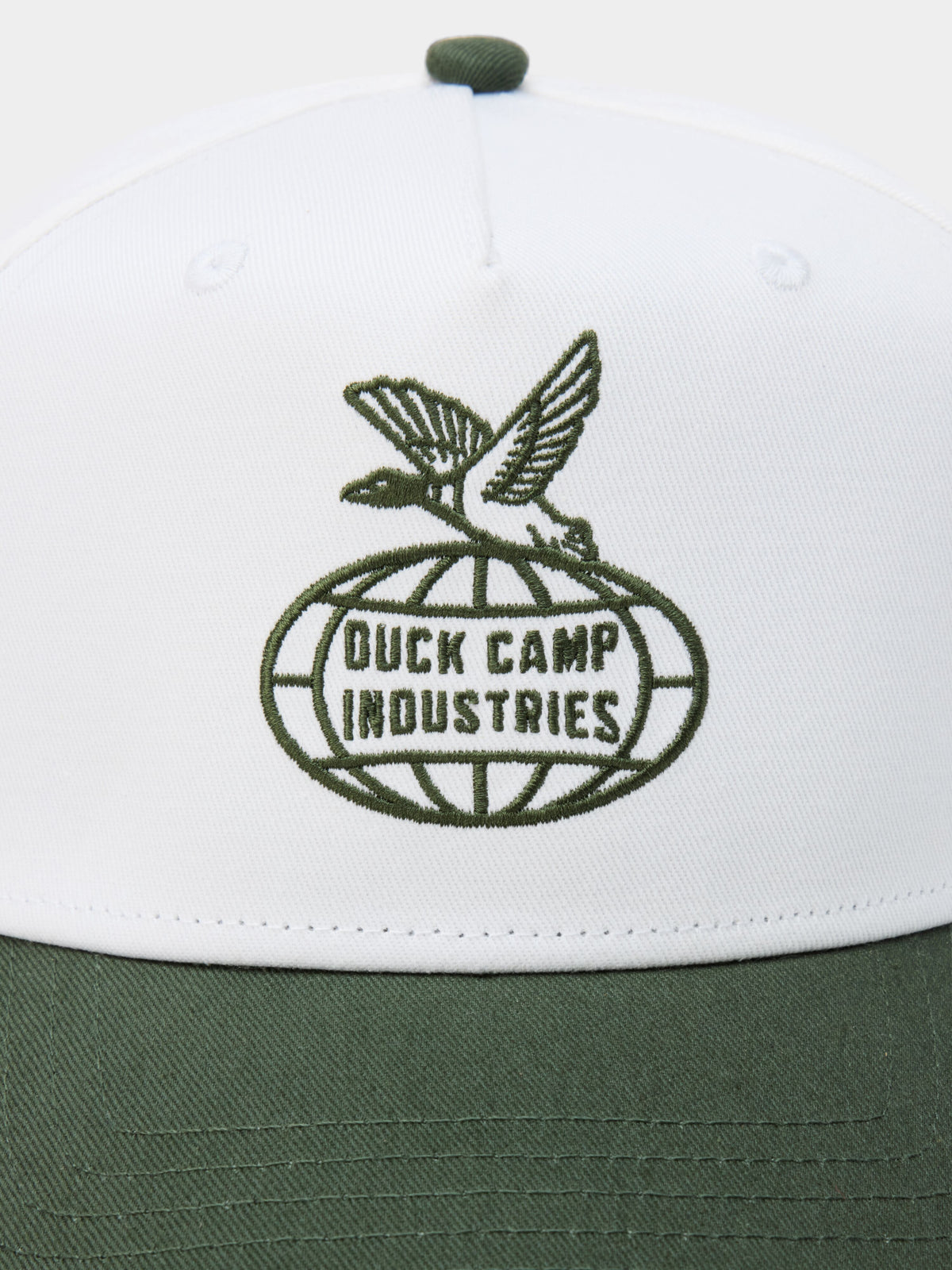 Duck Camp Industries High Crown Twill Cap - Thyme