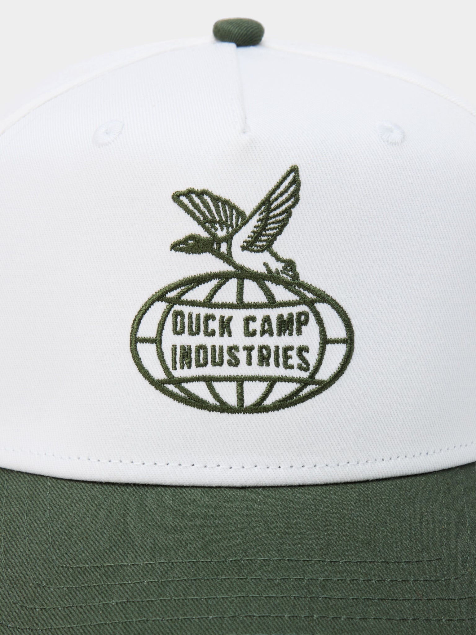 Duck Camp Industries High Crown Twill Cap - Thyme